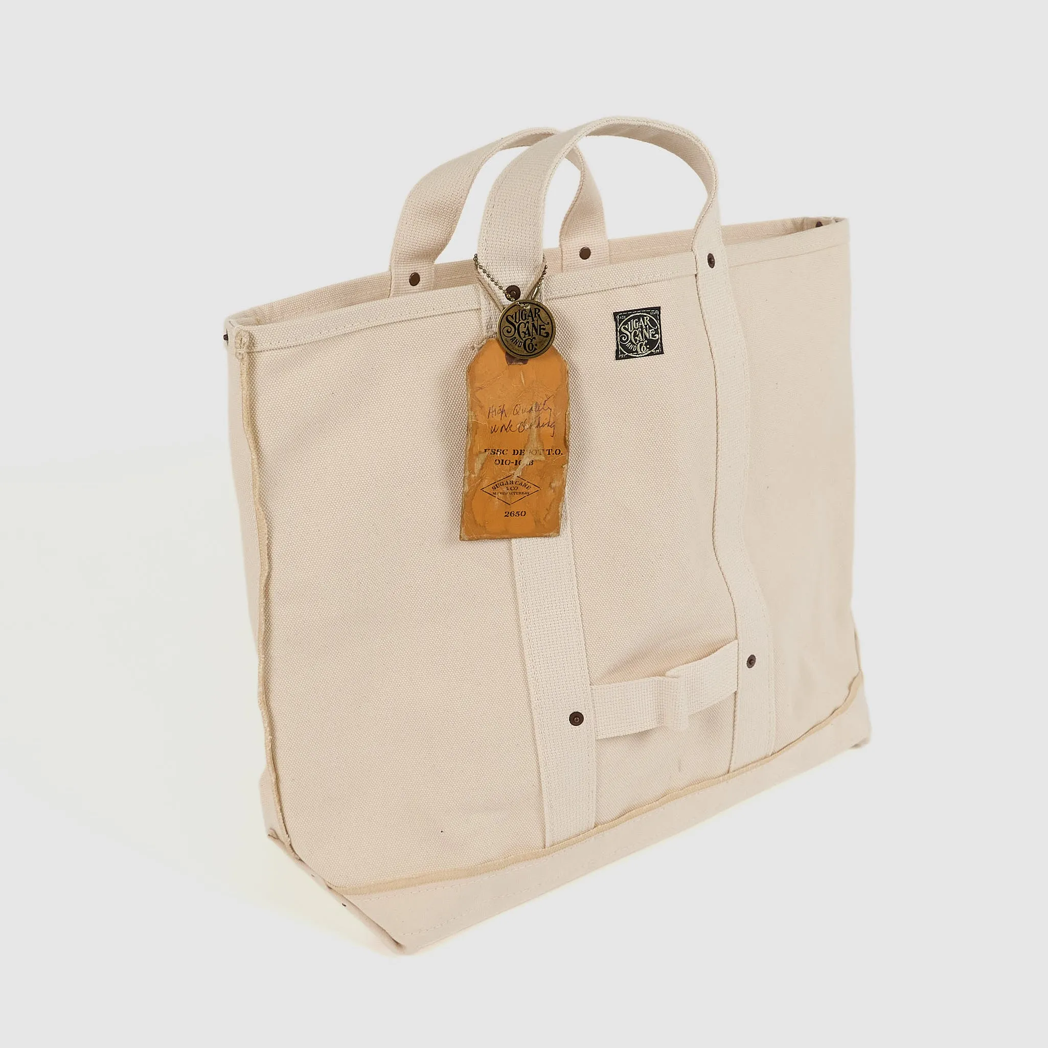 Sugar Cane Canvas Work Tote Bag sold by DeeCee style