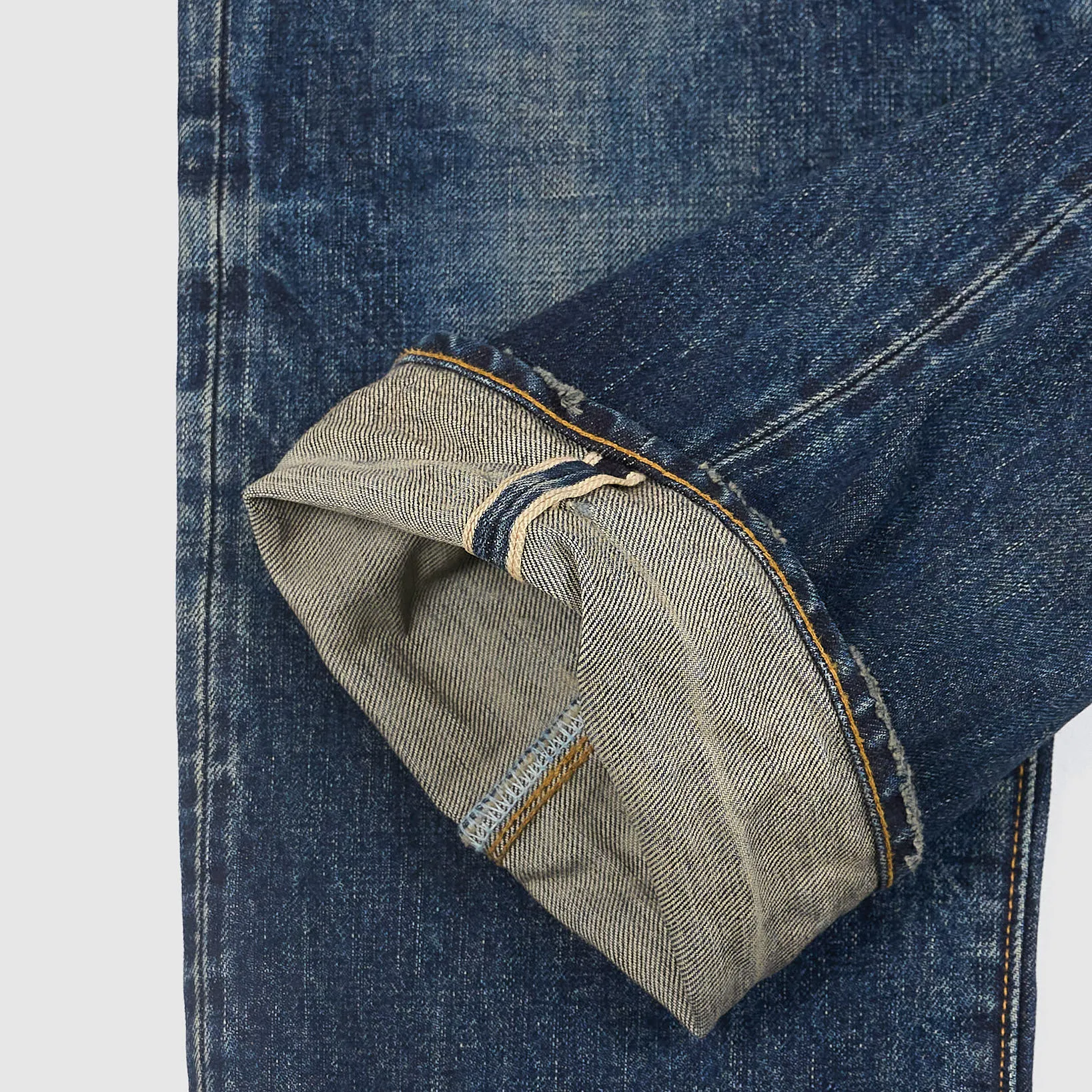 Master Craft Union 5-Pocket EDO Straight Omoi x Dark Vintage Selvage Jeans sold by DeeCee style product image thumbnail 5