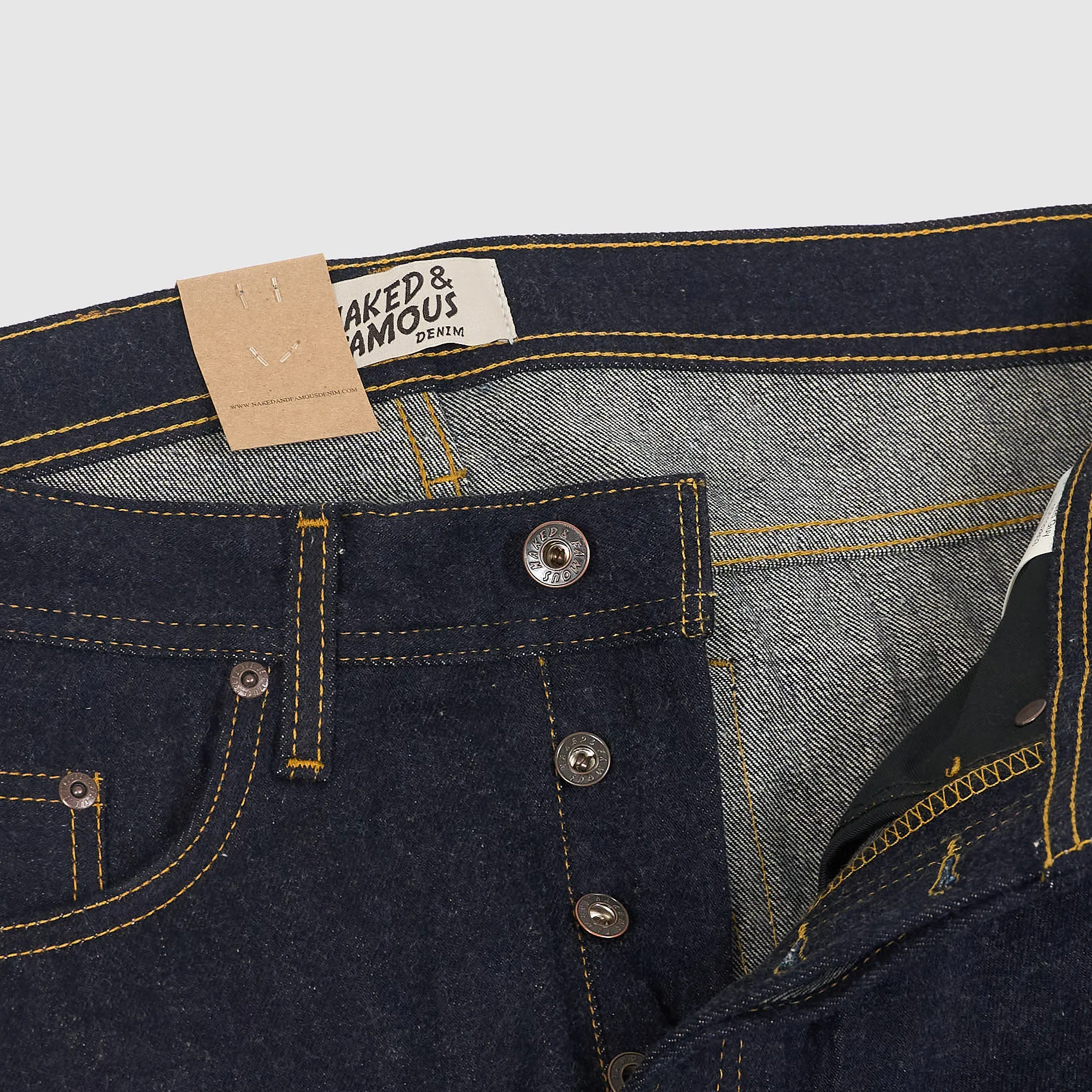 Naked & Famous Sea Island Cotton Denim sold by DeeCee style product image thumbnail 4