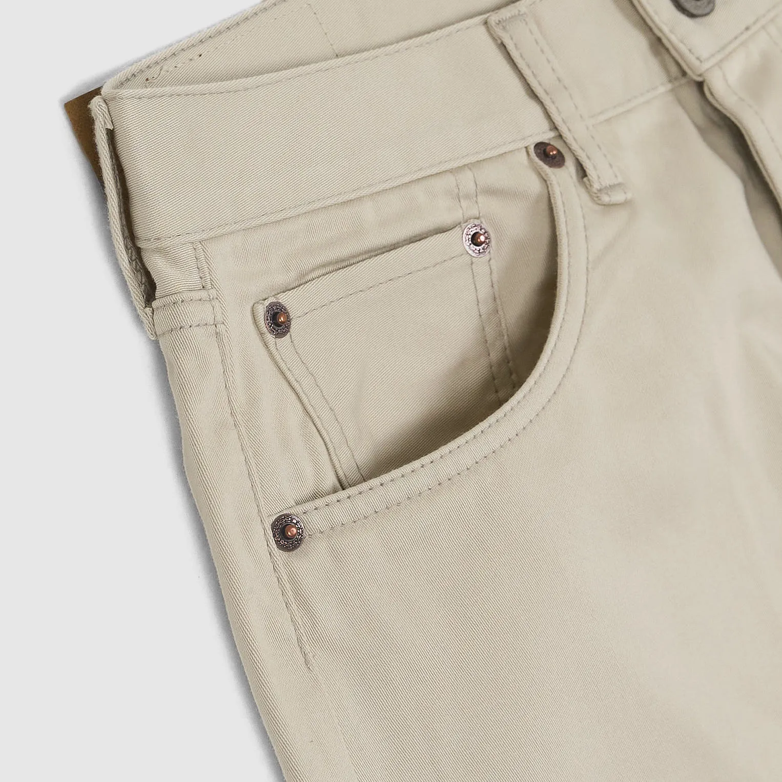 Allevol 5-Pocket Classic Satin White Jeans sold by DeeCee style product image thumbnail 4