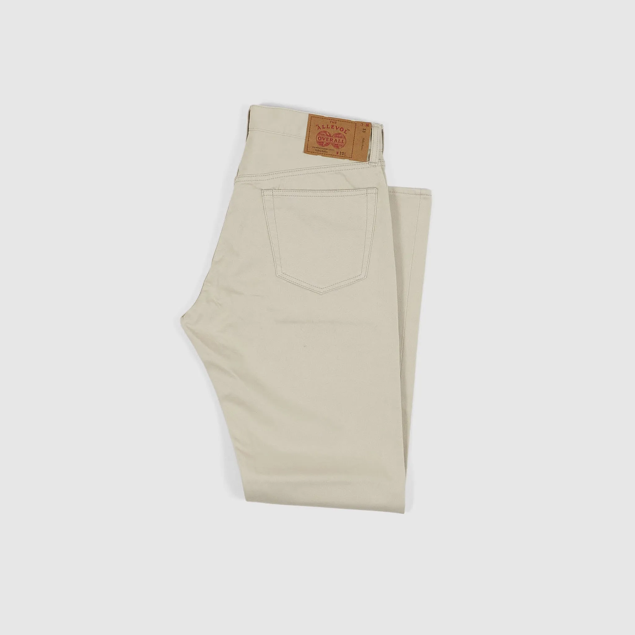 Allevol 5-Pocket Classic Satin White Jeans sold by DeeCee style product image thumbnail 2