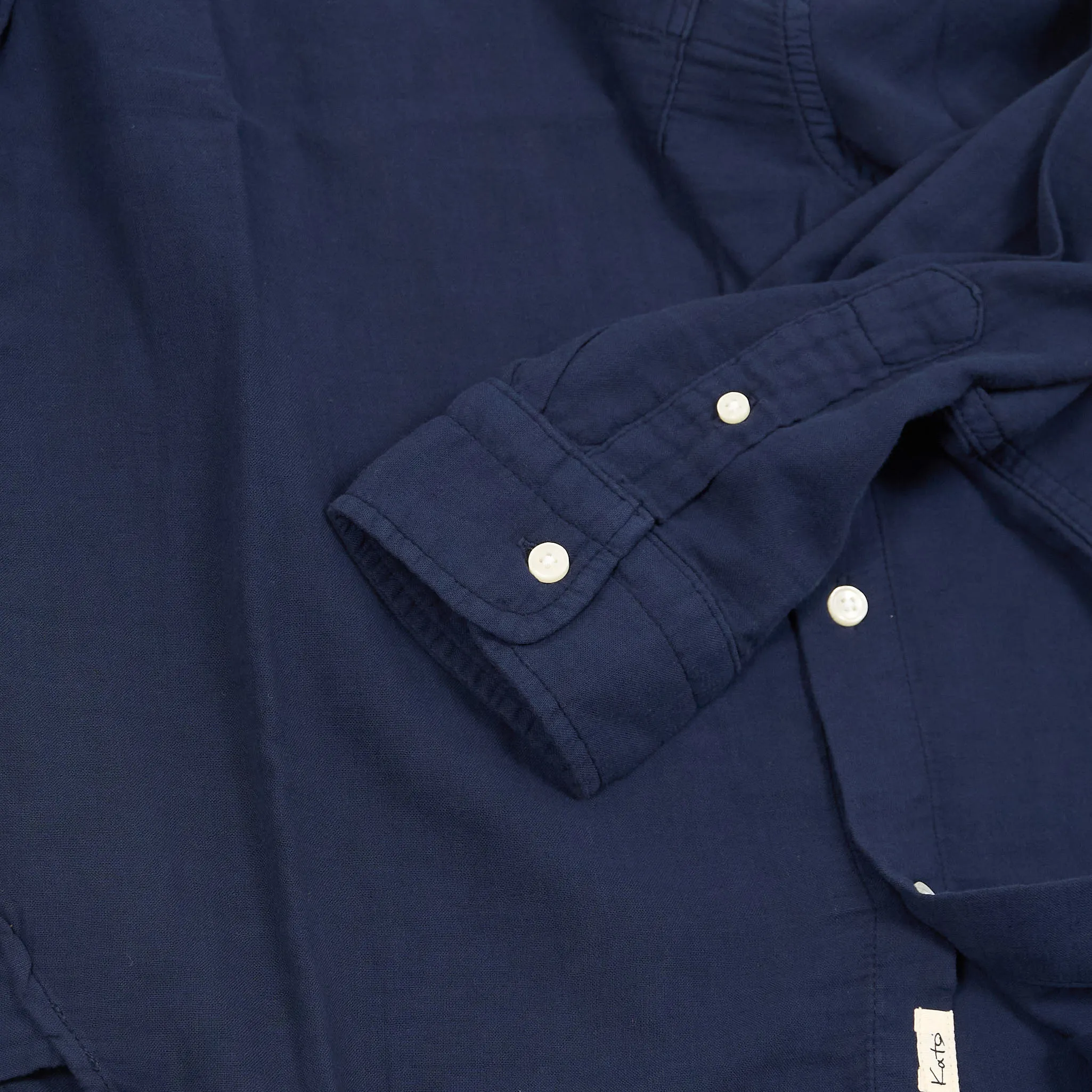 Hiroshi Kato Organic Cotton Double Gauze Shirt sold by DeeCee style product image thumbnail 4