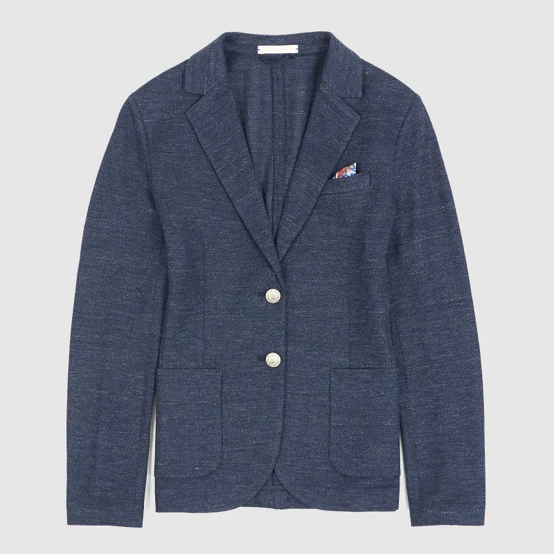 Circolo 1901 Ladies Cotton Linen Blazer sold by DeeCee style