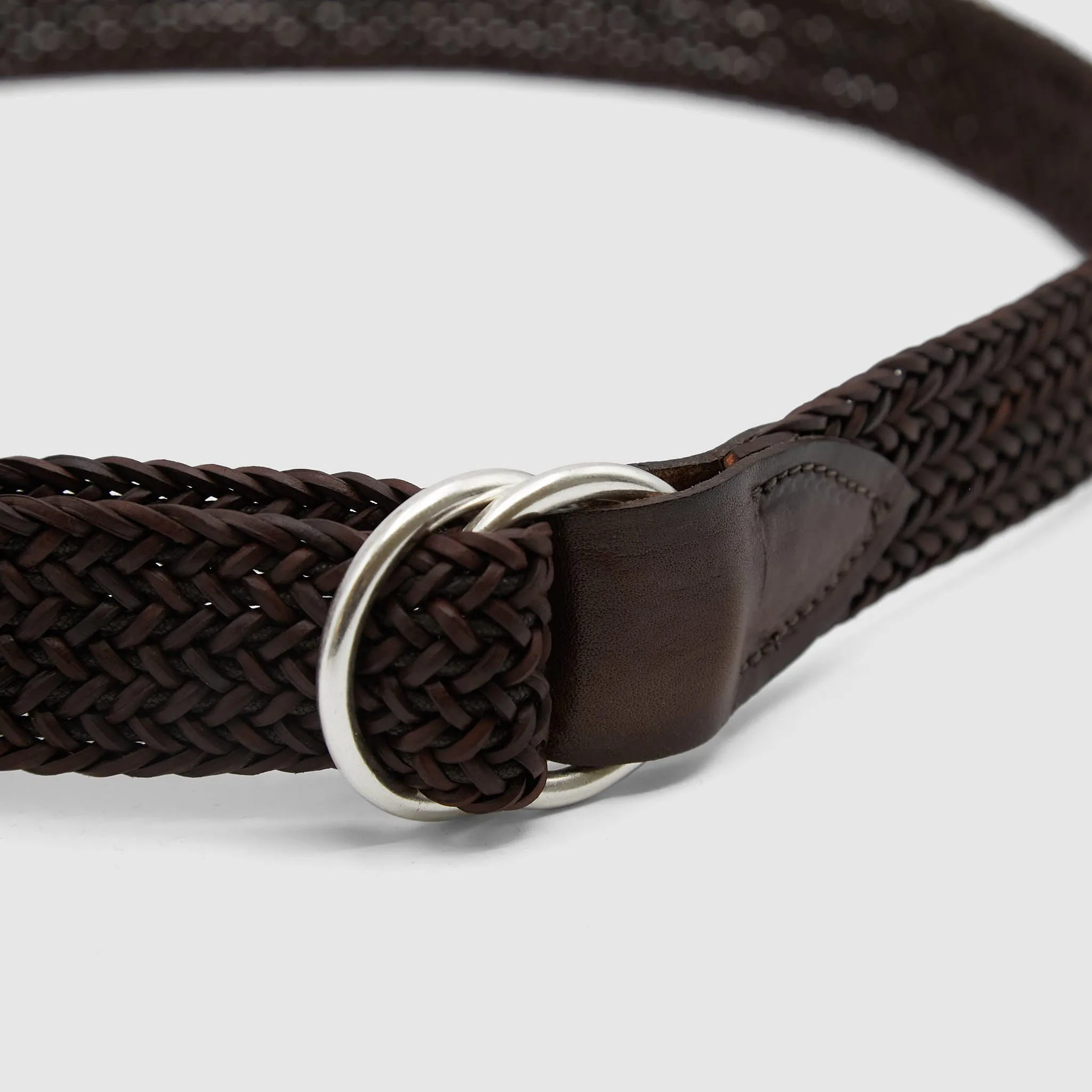 DeeCee style x Alberto Luti Waxed Braided Belt sold by DeeCee style product image thumbnail 3