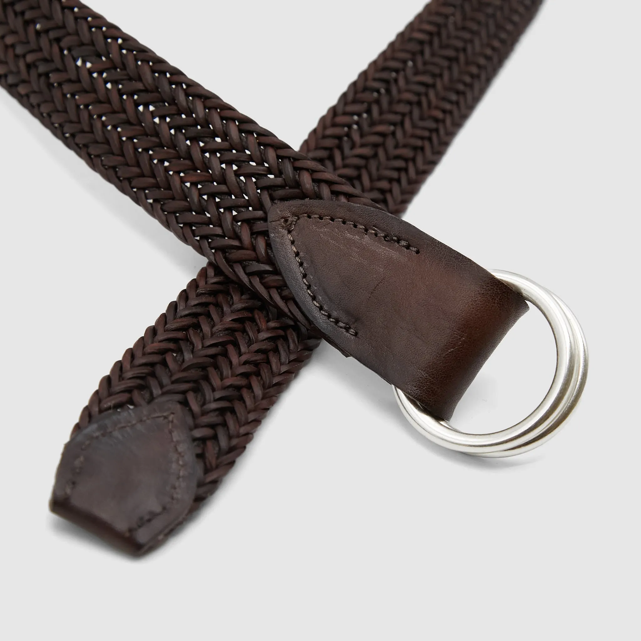 DeeCee style x Alberto Luti Waxed Braided Belt sold by DeeCee style product image thumbnail 4