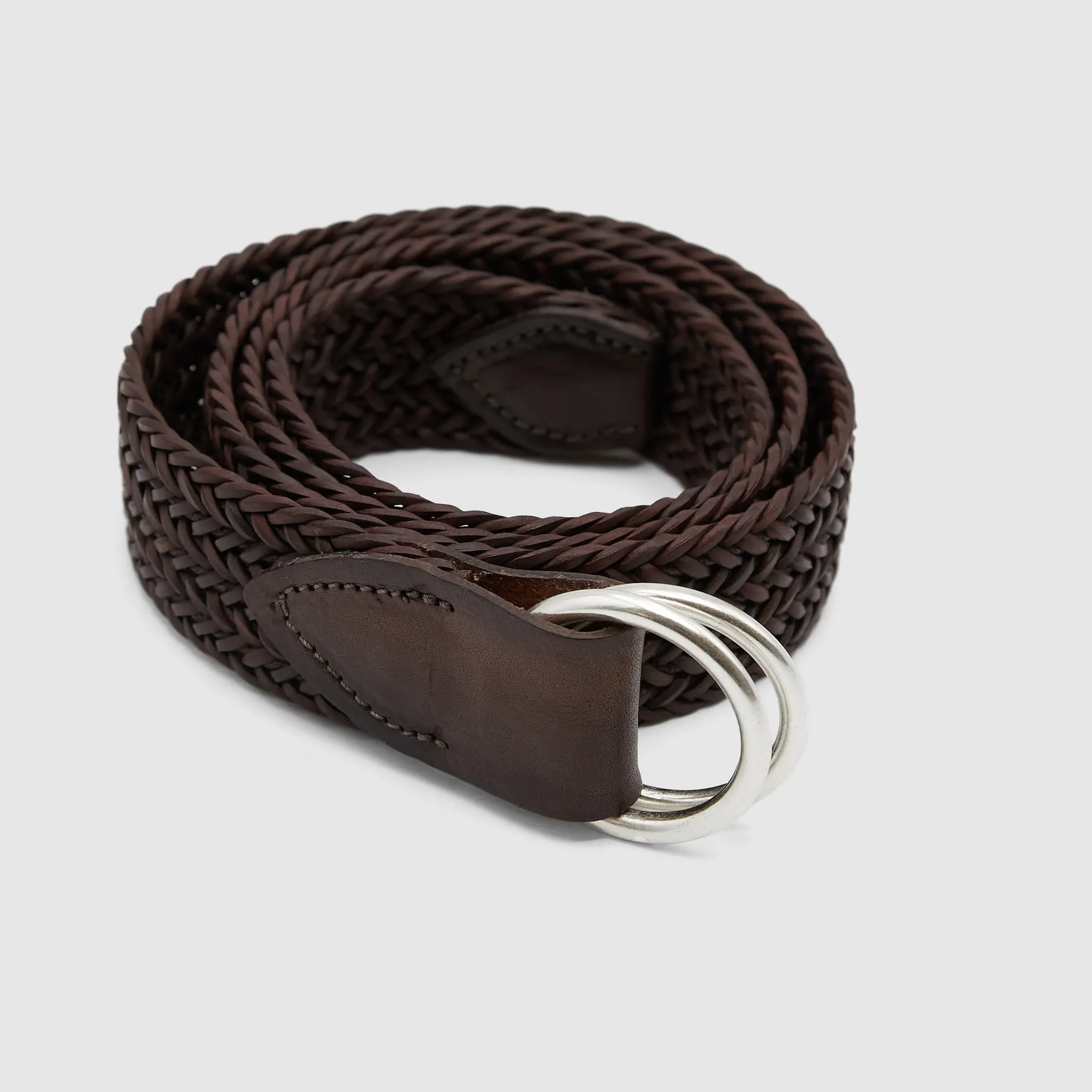 DeeCee style x Alberto Luti Waxed Braided Belt sold by DeeCee style product image thumbnail 2