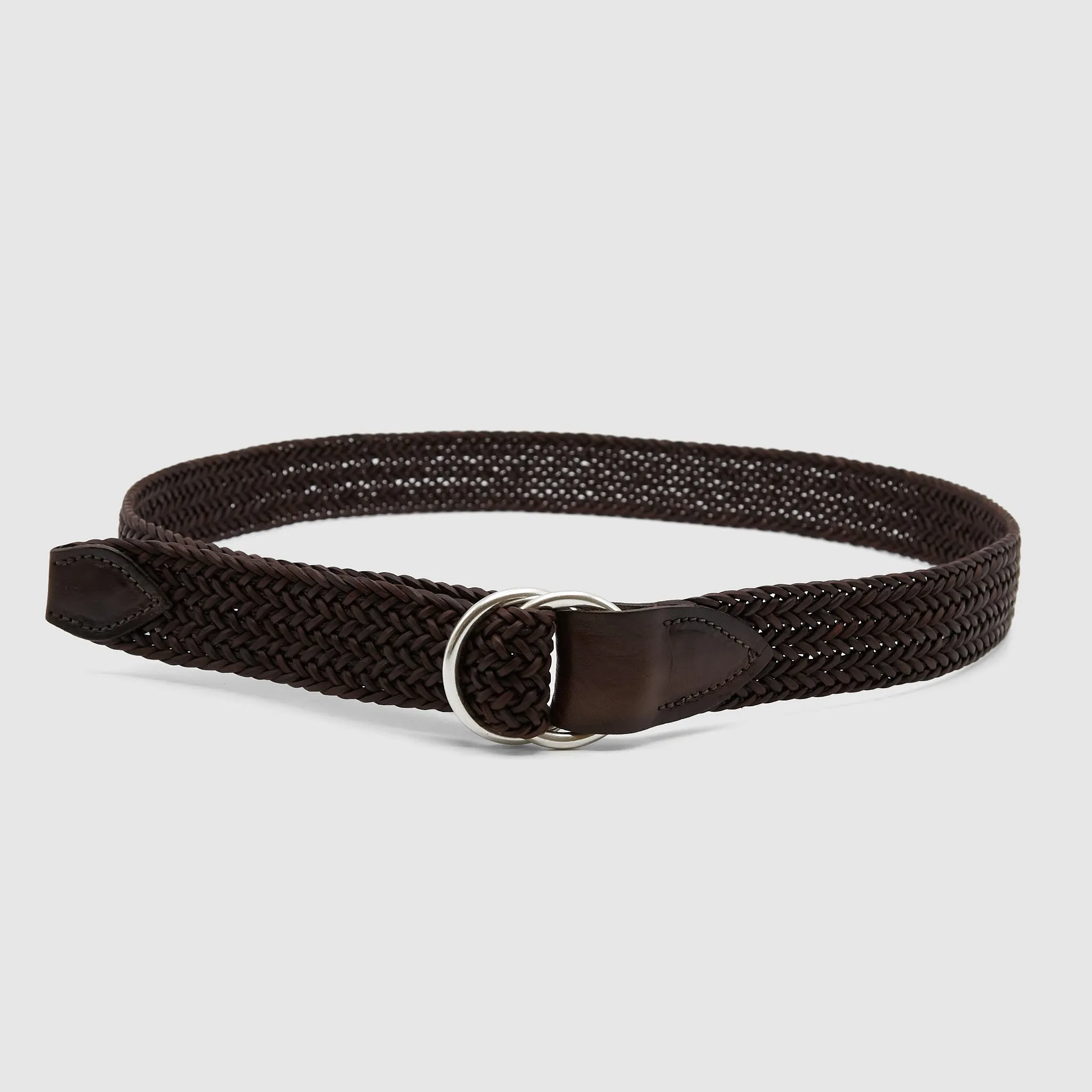 DeeCee style x Alberto Luti Waxed Braided Belt sold by DeeCee style