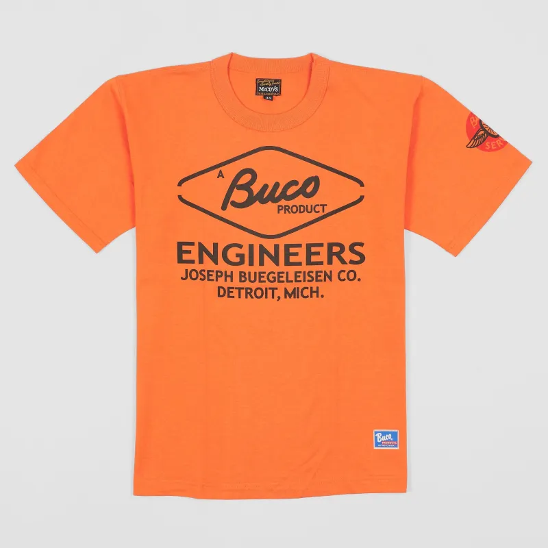 The Real McCoy's Buco «Engineers» Short Sleeve Crew Neck T-Shirt sold by DeeCee style