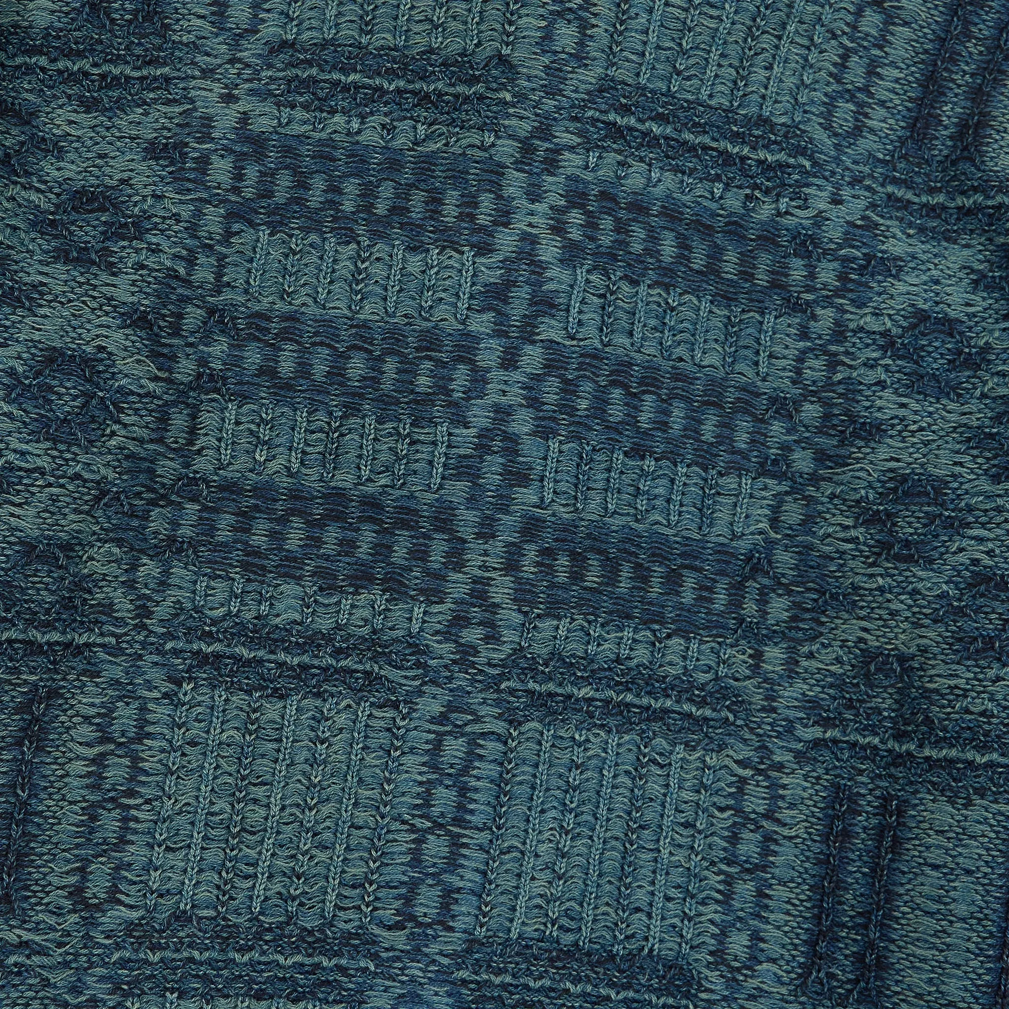 Double RL Indigo Knitted Shawl Cardigan sold by DeeCee style product image thumbnail 3