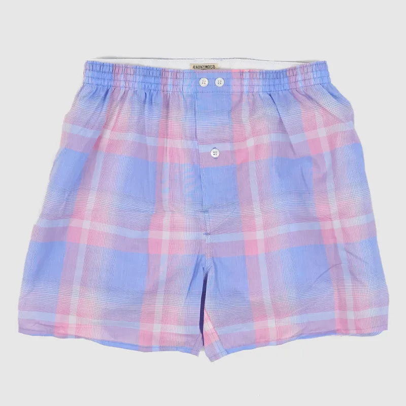 Anonymous Ism Fine Plaid Pattern Boxers sold by DeeCee style