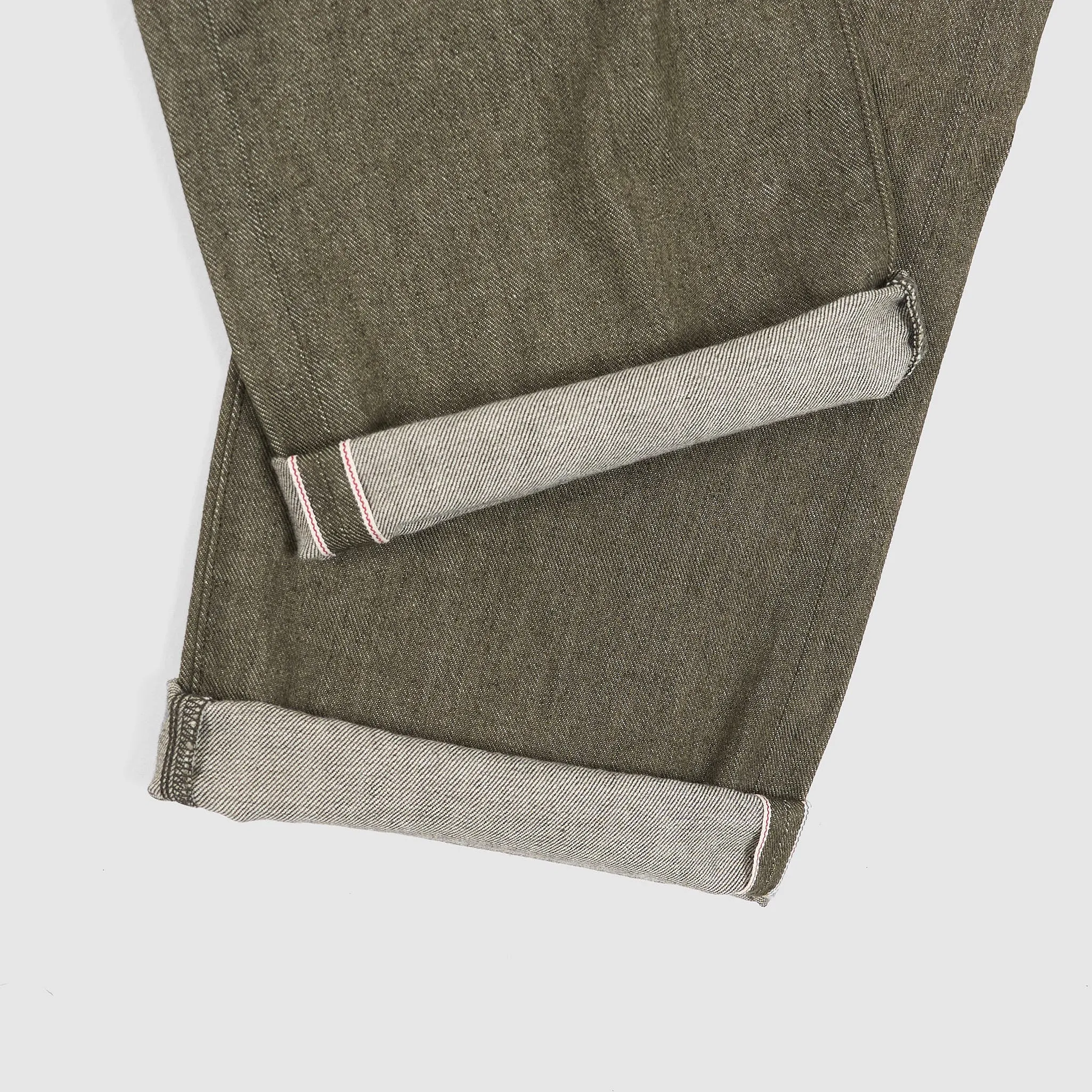 Double RL 5-Pocket Straight Leg Vintage Woven Green Selvage Jeans sold by DeeCee style product image thumbnail 4