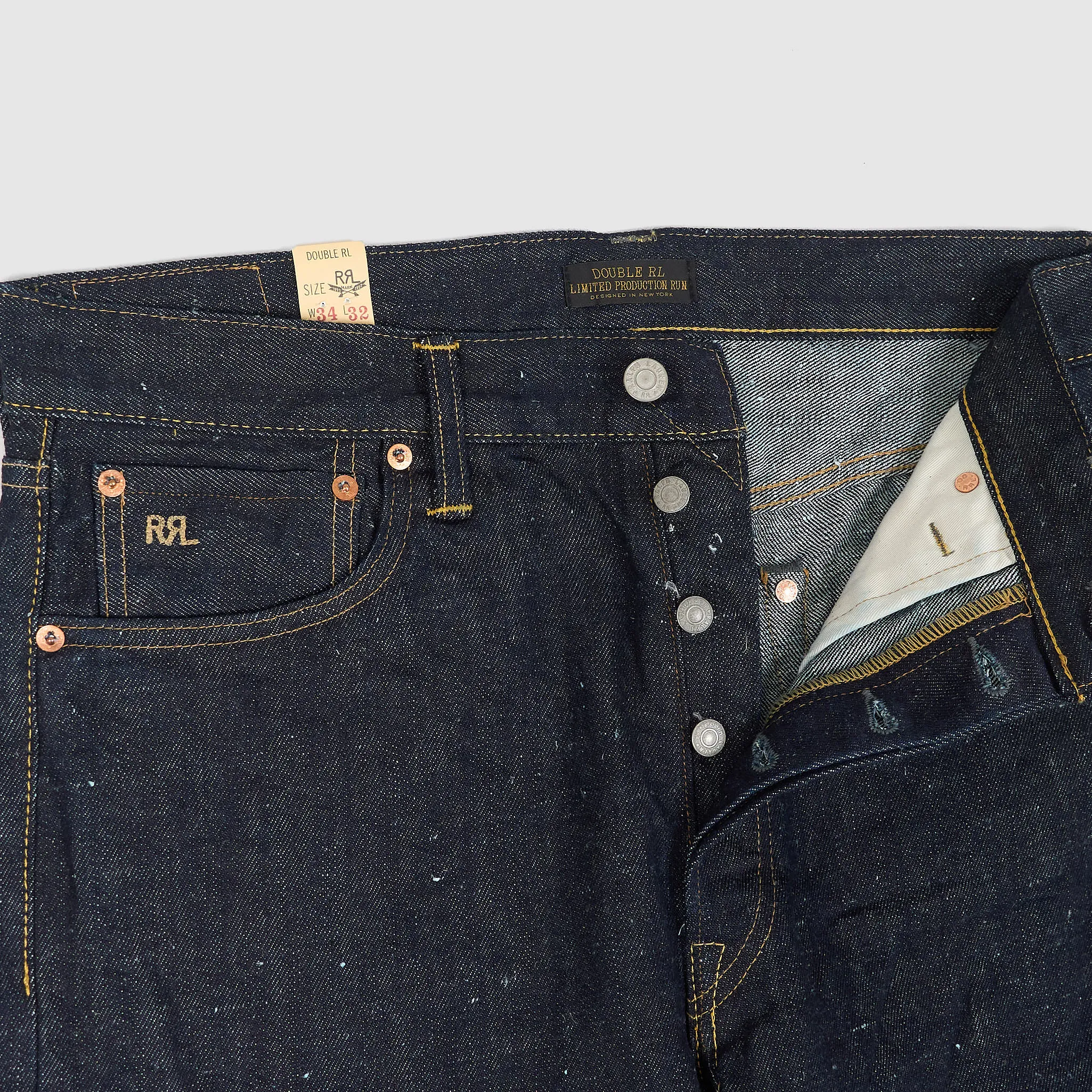 Double RL 5-Pocket Straight Leg "Limited Run" Jeans sold by DeeCee style product image thumbnail 3