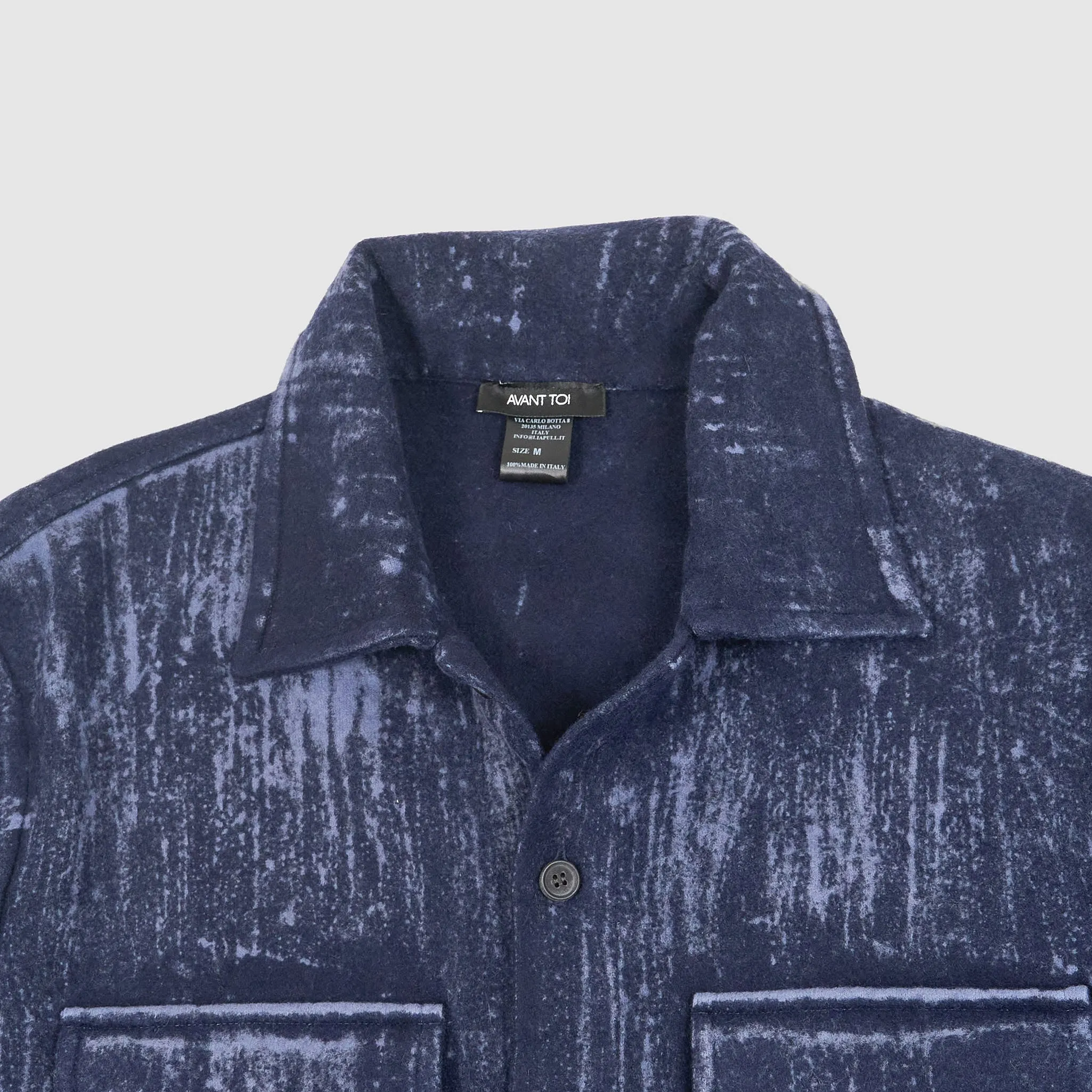 Avant Toi Cashmere Blend Overshirt sold by DeeCee style product image thumbnail 3