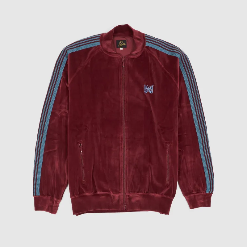 Needles Japan Velours Rib Collar Track Jacket sold by DeeCee style