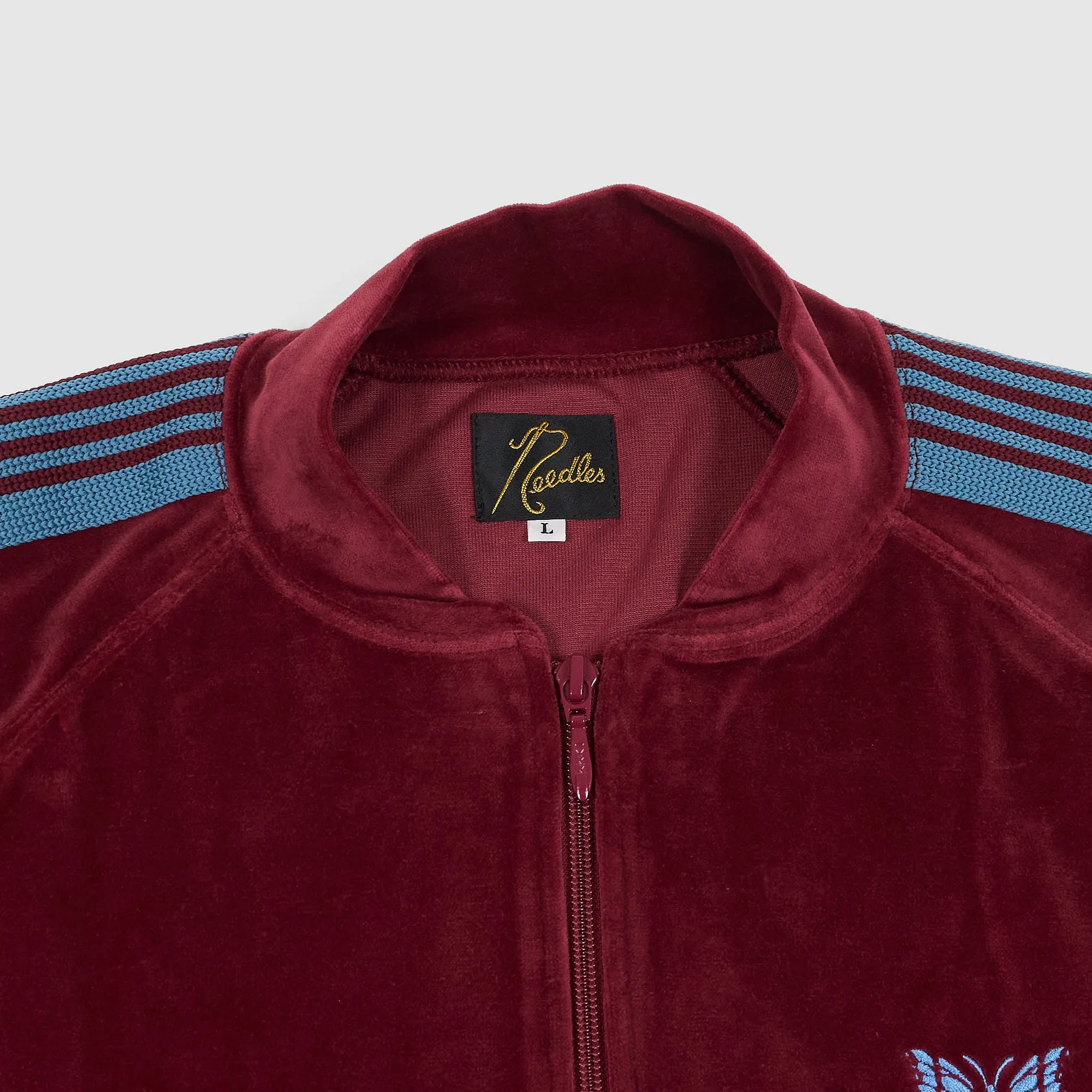 Needles Japan Velours Rib Collar Track Jacket sold by DeeCee style product image thumbnail 2