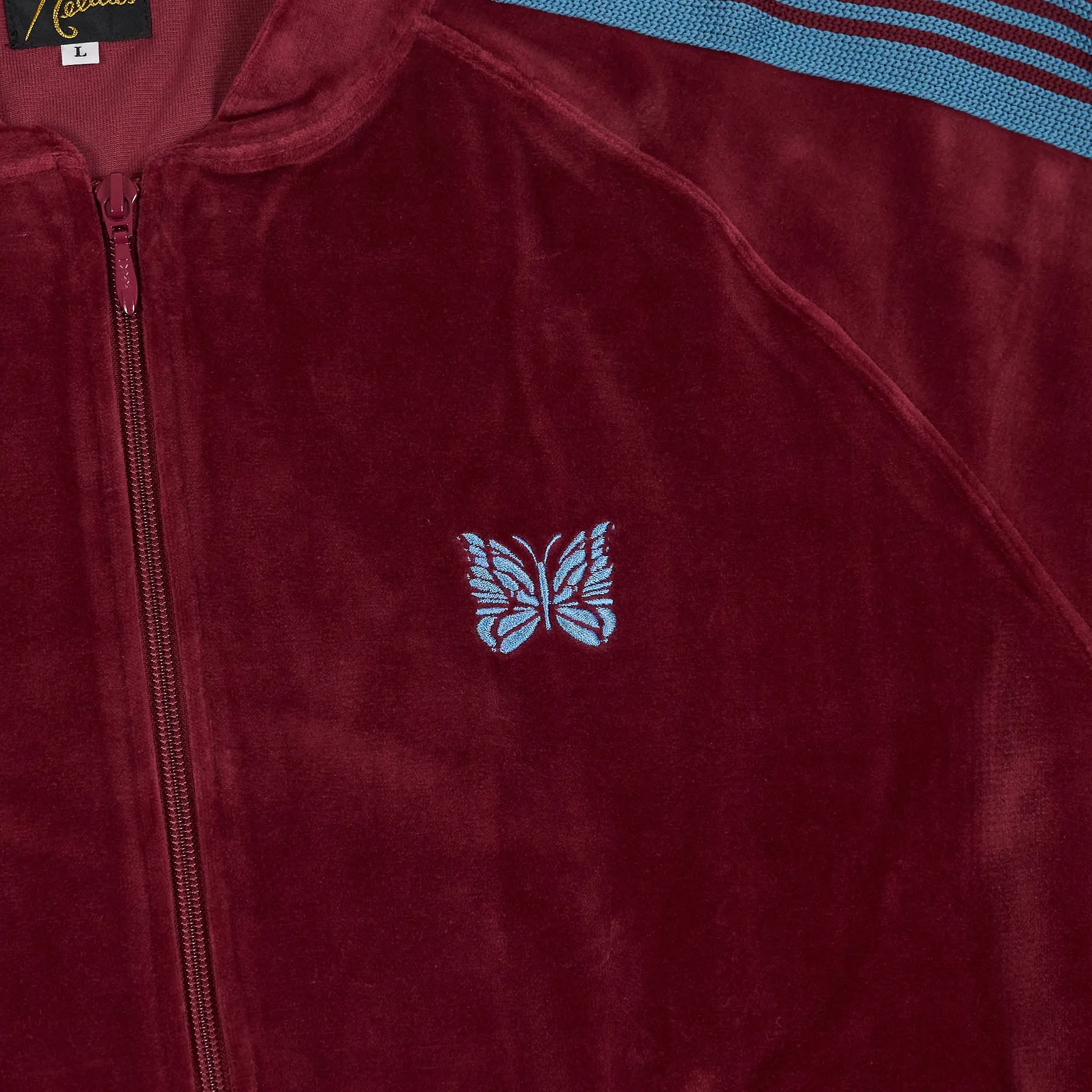 Needles Japan Velours Rib Collar Track Jacket sold by DeeCee style product image thumbnail 3