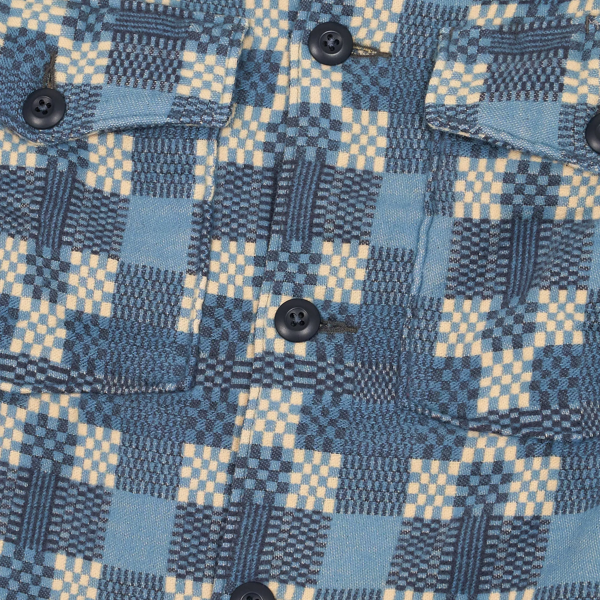 Double RL Jacquard Woven Overshirt sold by DeeCee style product image thumbnail 3