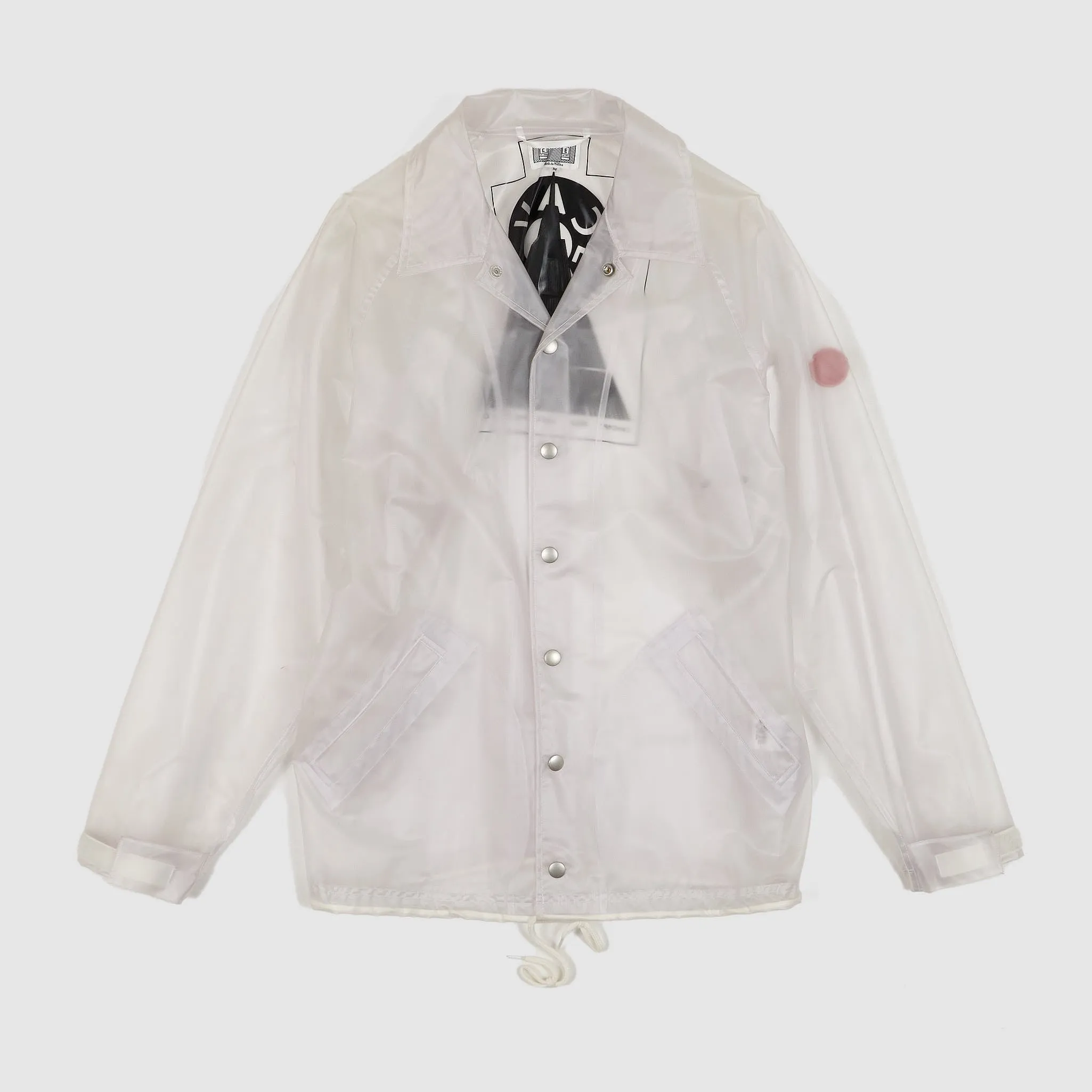 Cav Empt Transparent PVC Rain Jacket sold by DeeCee style