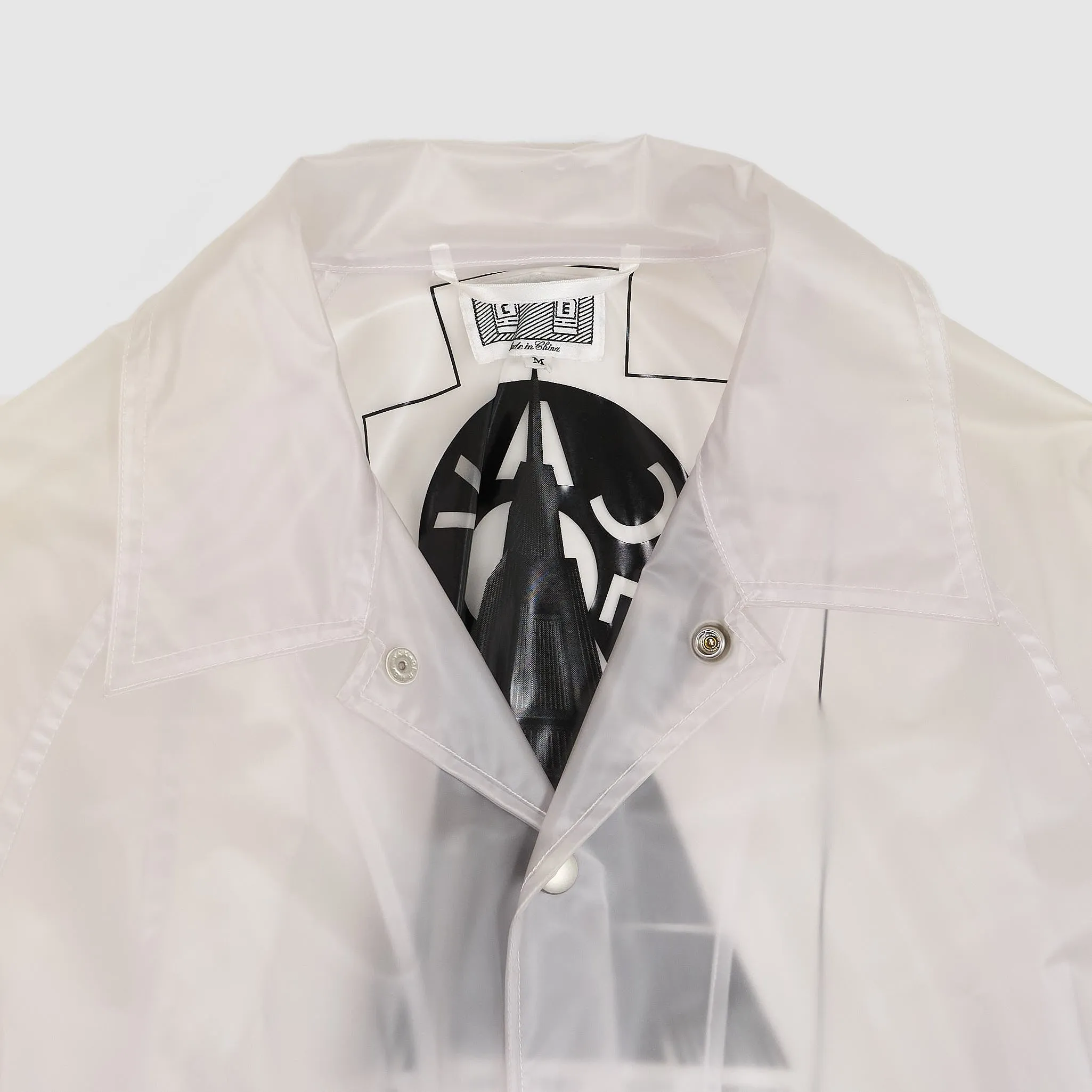 Cav Empt Transparent PVC Rain Jacket sold by DeeCee style product image thumbnail 2
