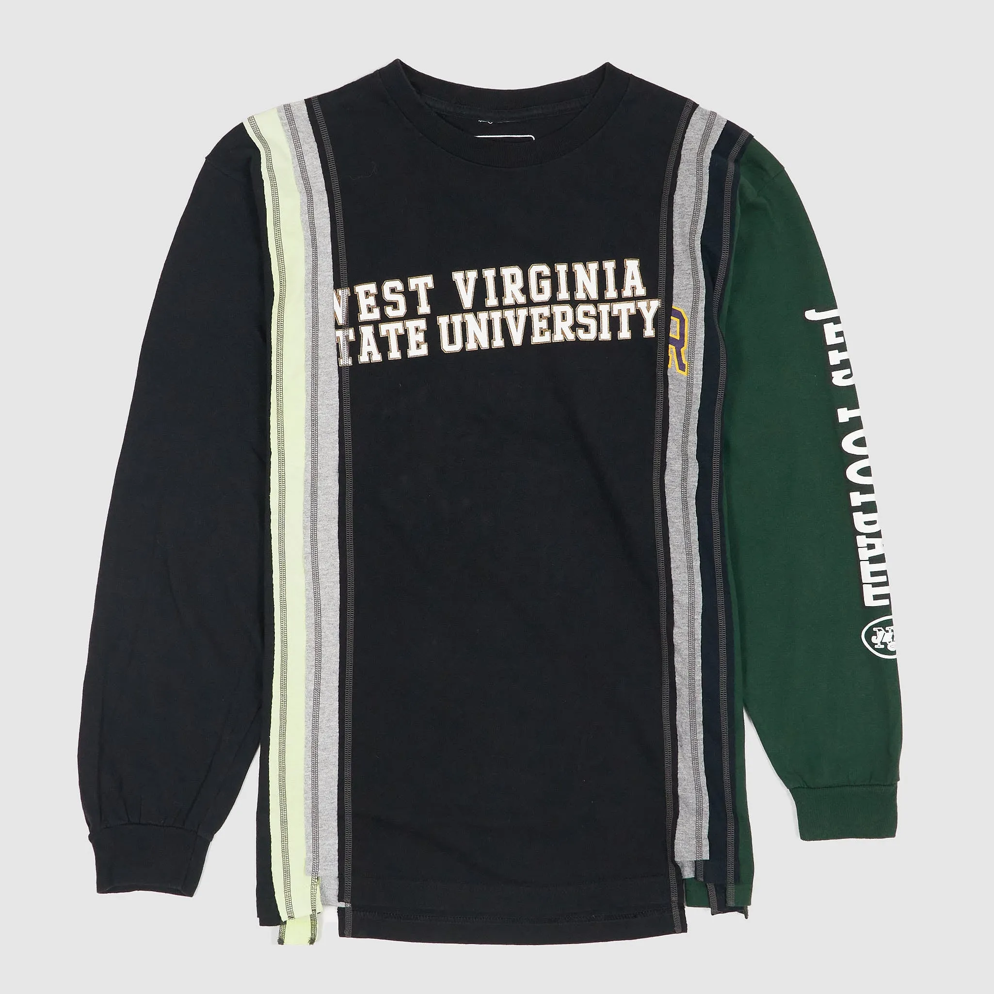 Needles Rebuild Long Sleeve College T-Shirt sold by DeeCee style