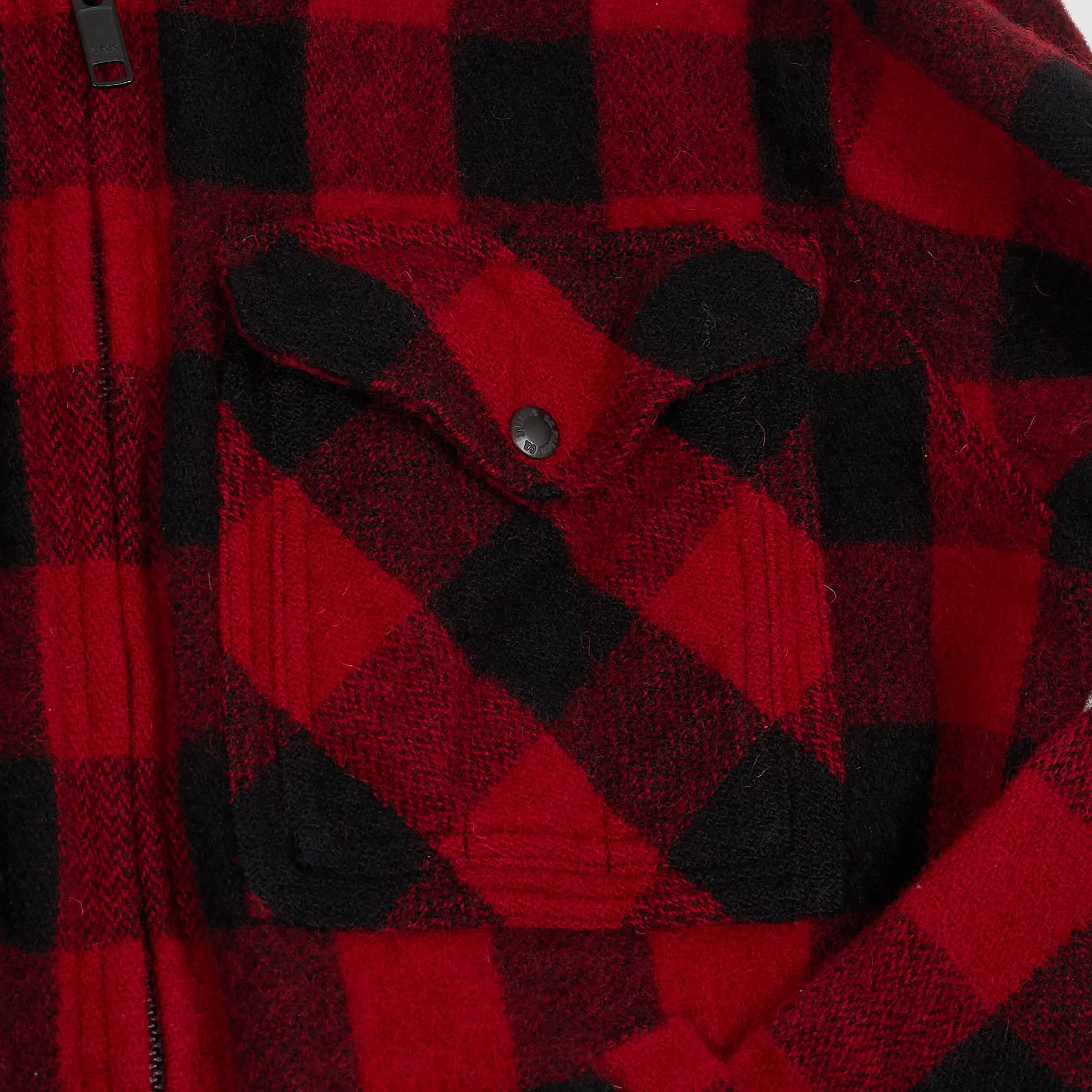 Junya Watanabe MAN x Filson Washed Wool Mackinaw Overshirt Jacket sold by DeeCee style product image thumbnail 4