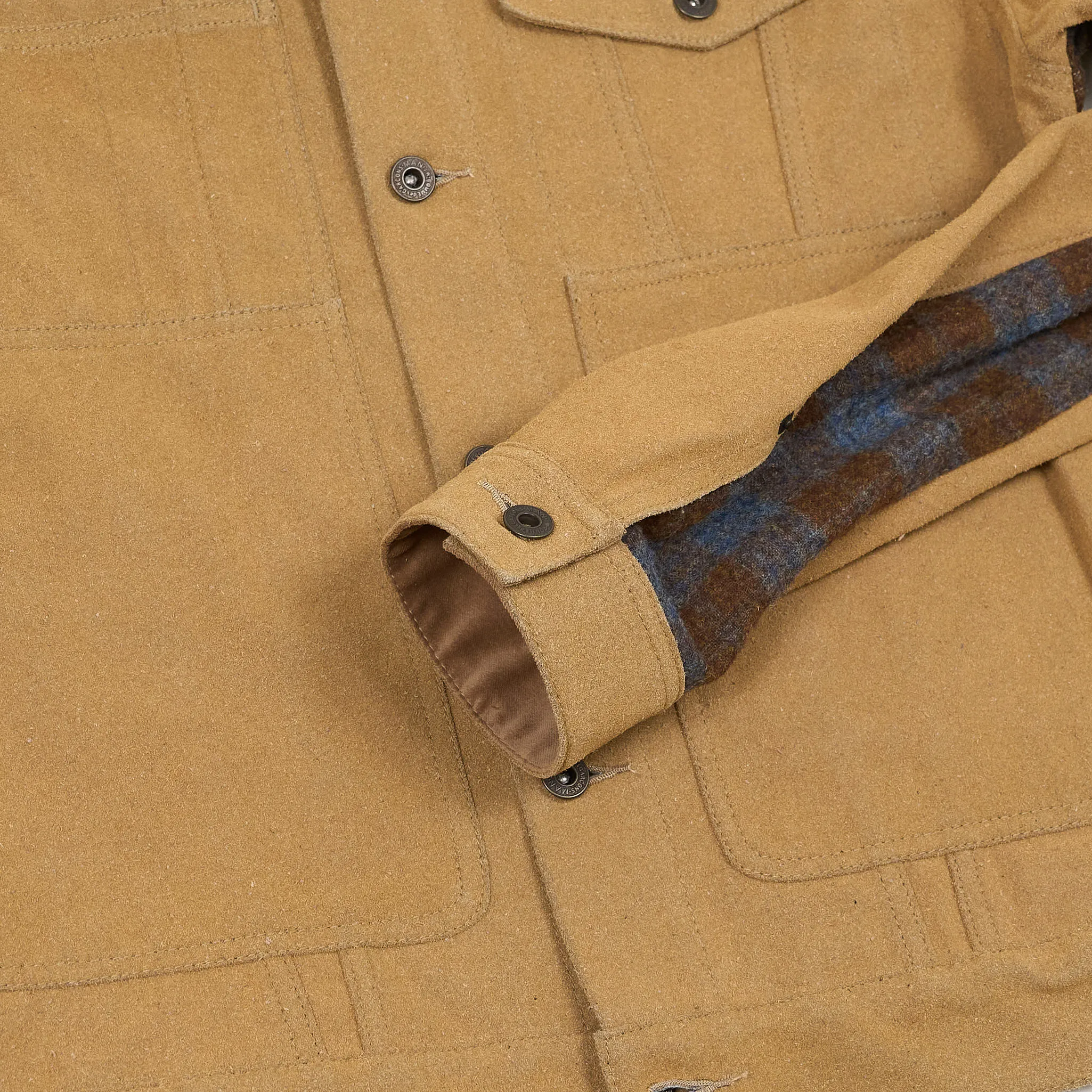 Junya Watanabe MAN x Filson Two Tone Coated Denim Jacket sold by DeeCee style product image thumbnail 5