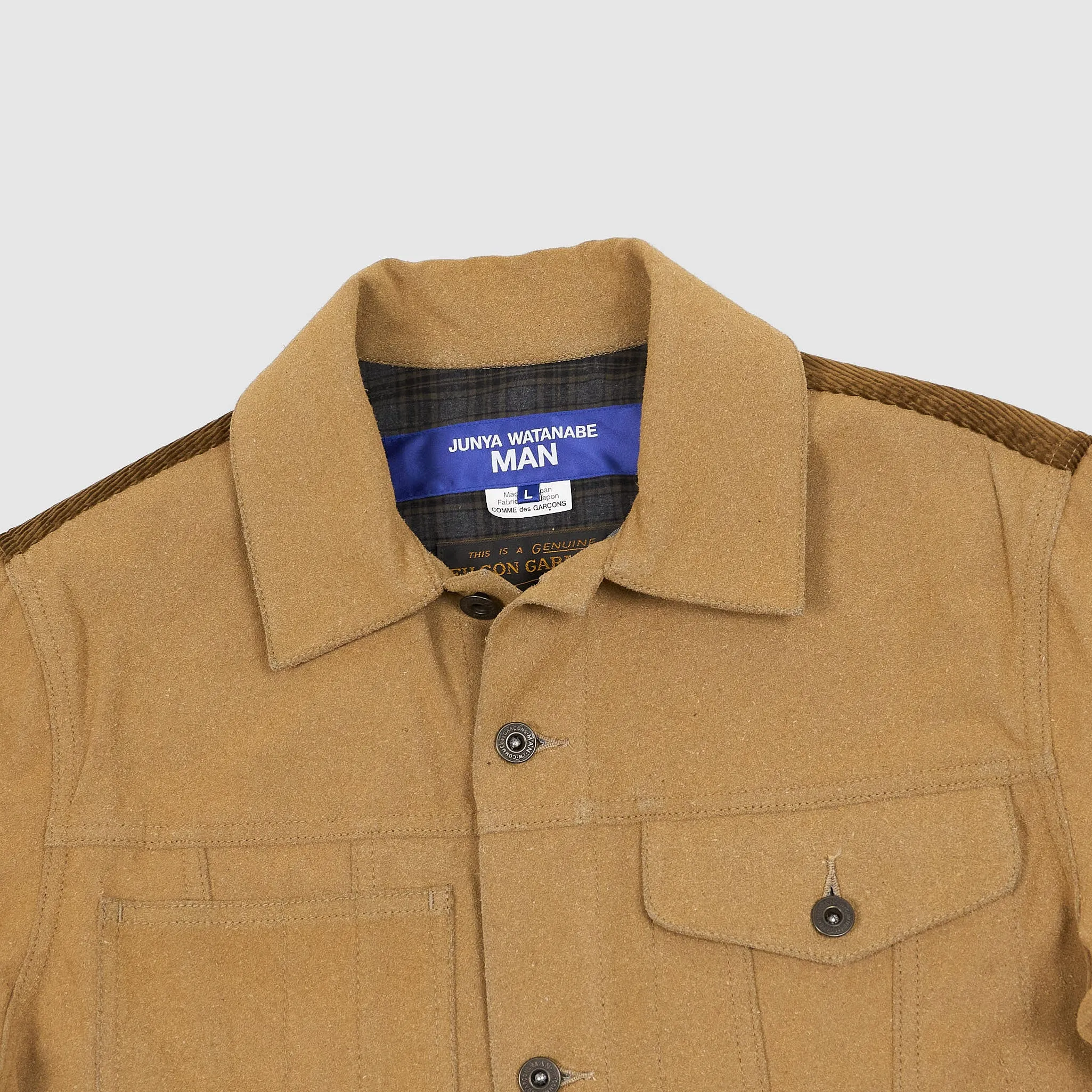 Junya Watanabe MAN x Filson Two Tone Coated Denim Jacket sold by DeeCee style product image thumbnail 4