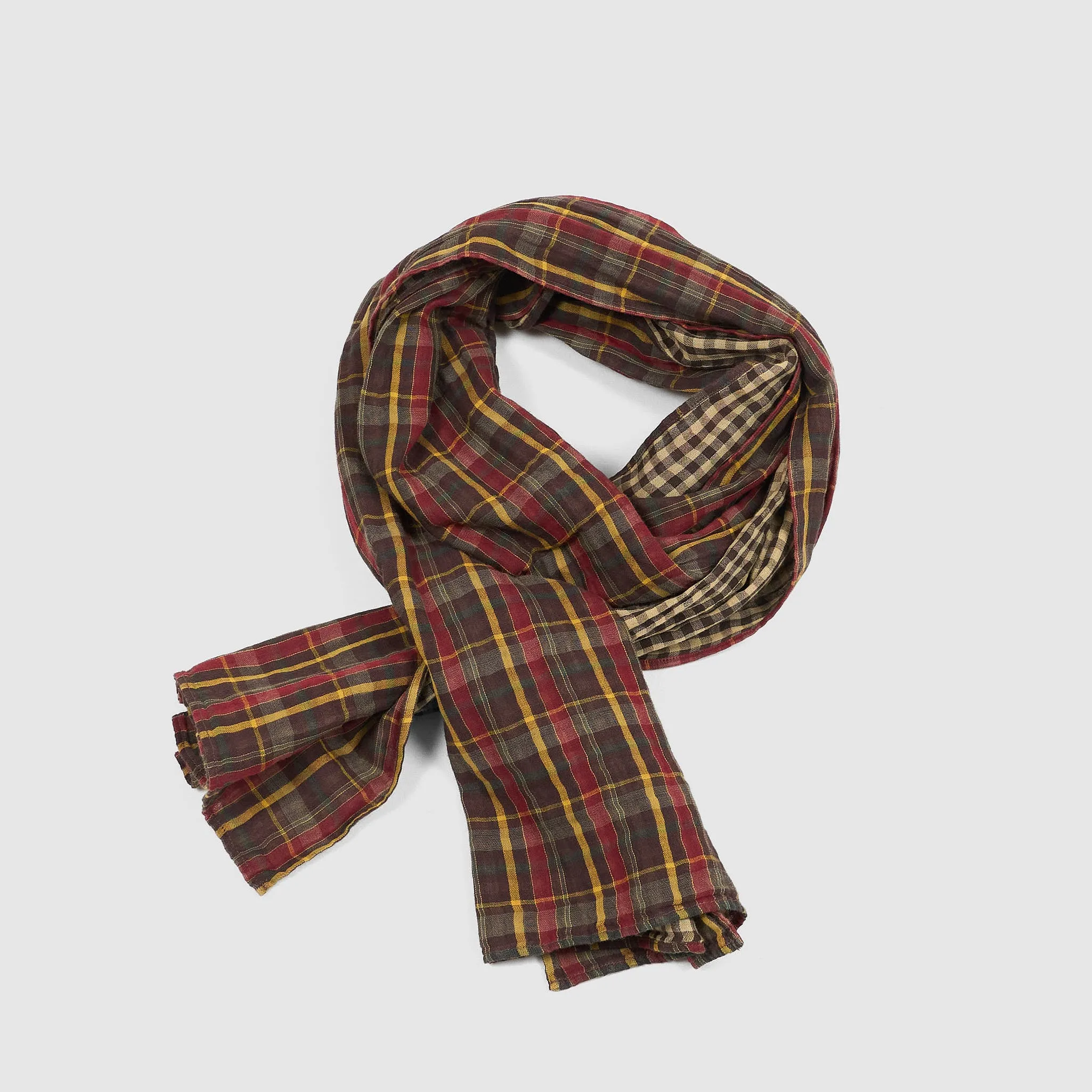 Double RL Doubleface Plaid Scarf sold by DeeCee style product image thumbnail 2