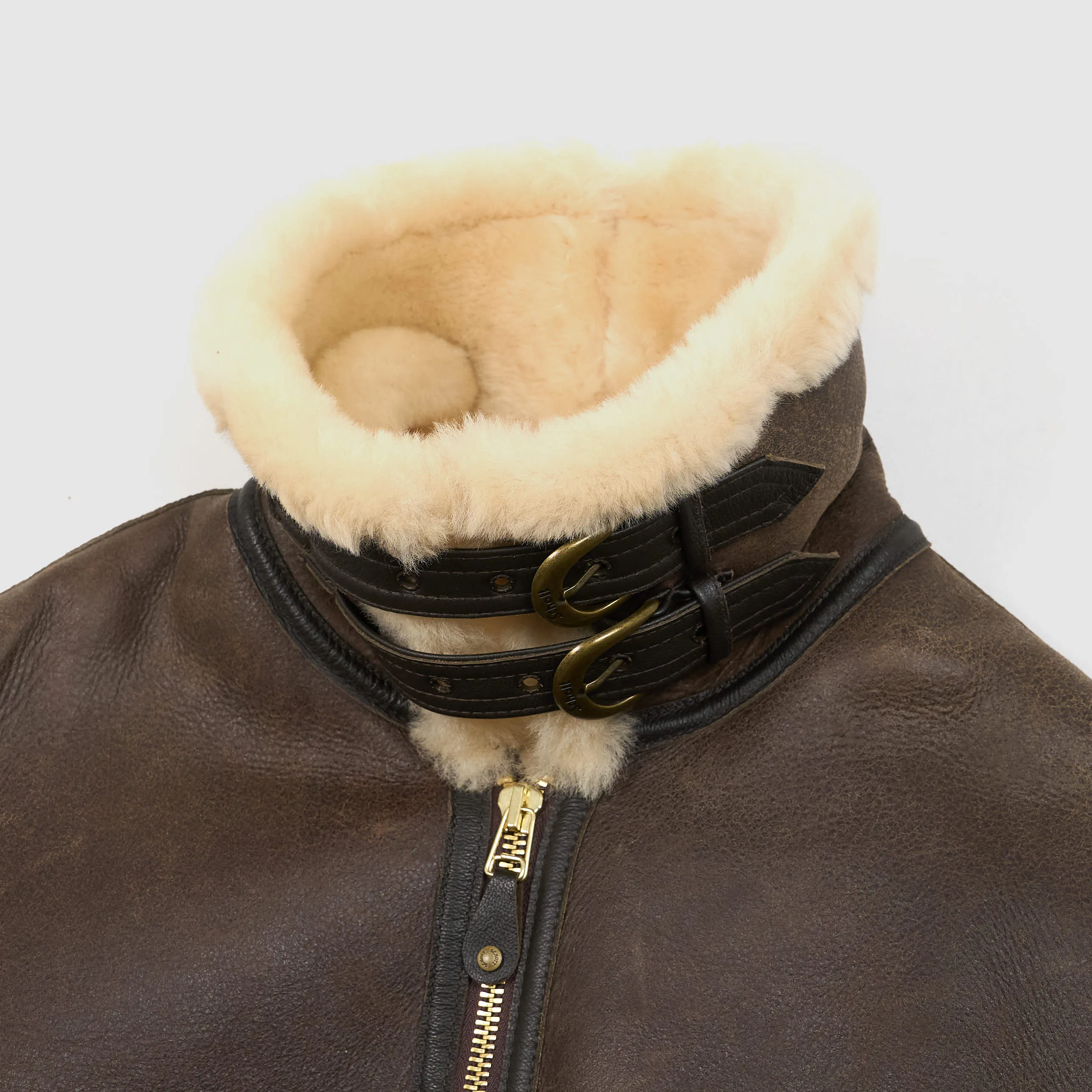 Schott B3 Shearling Bomber Jacket Made in USA sold by DeeCee style product image thumbnail 5