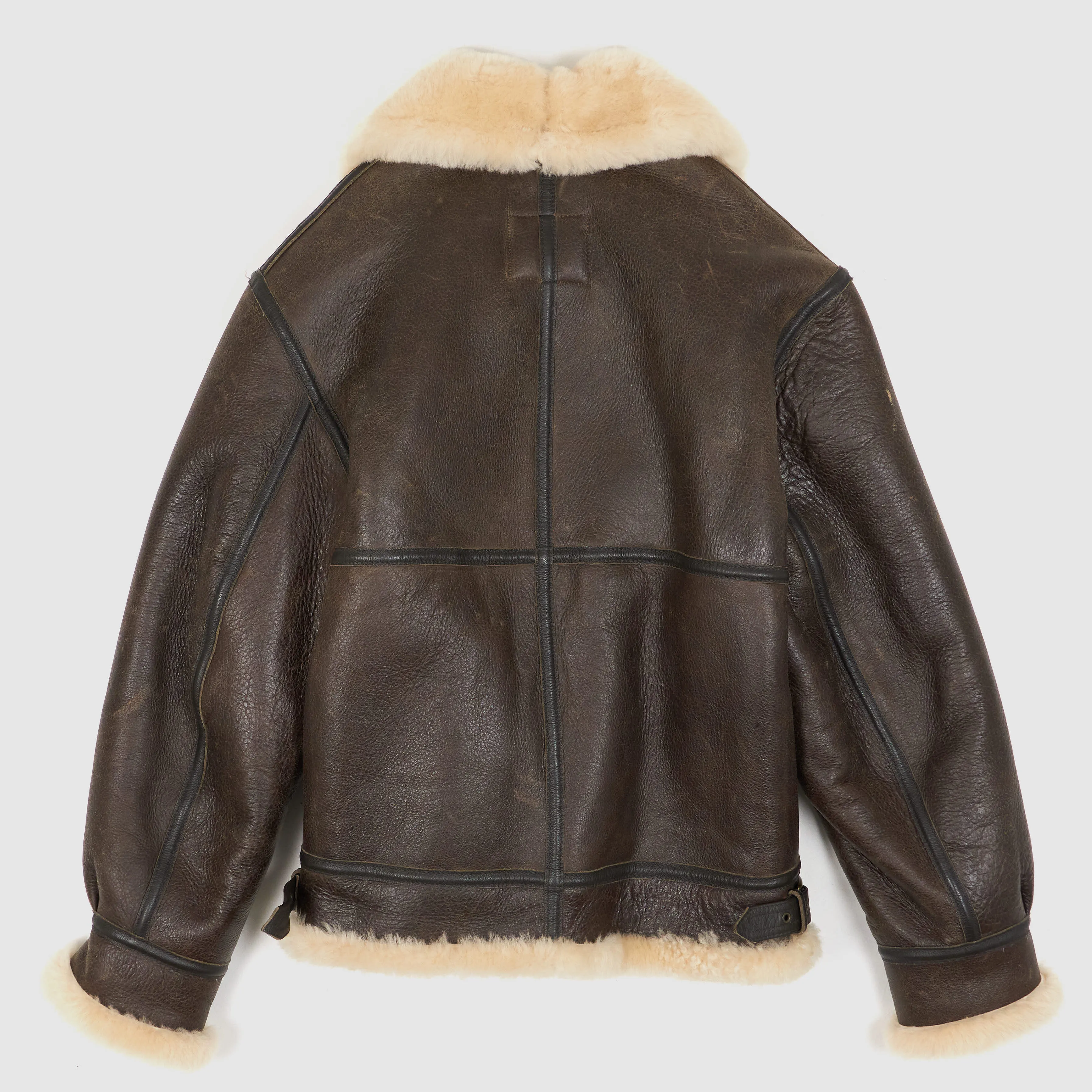 Schott B3 Shearling Bomber Jacket Made in USA sold by DeeCee style product image thumbnail 3