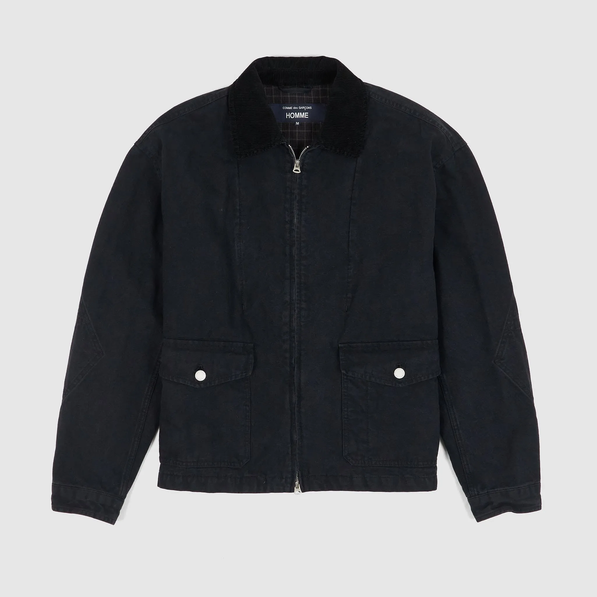 Comme Des Garçons Homme Canvas Car Jacket sold by DeeCee style