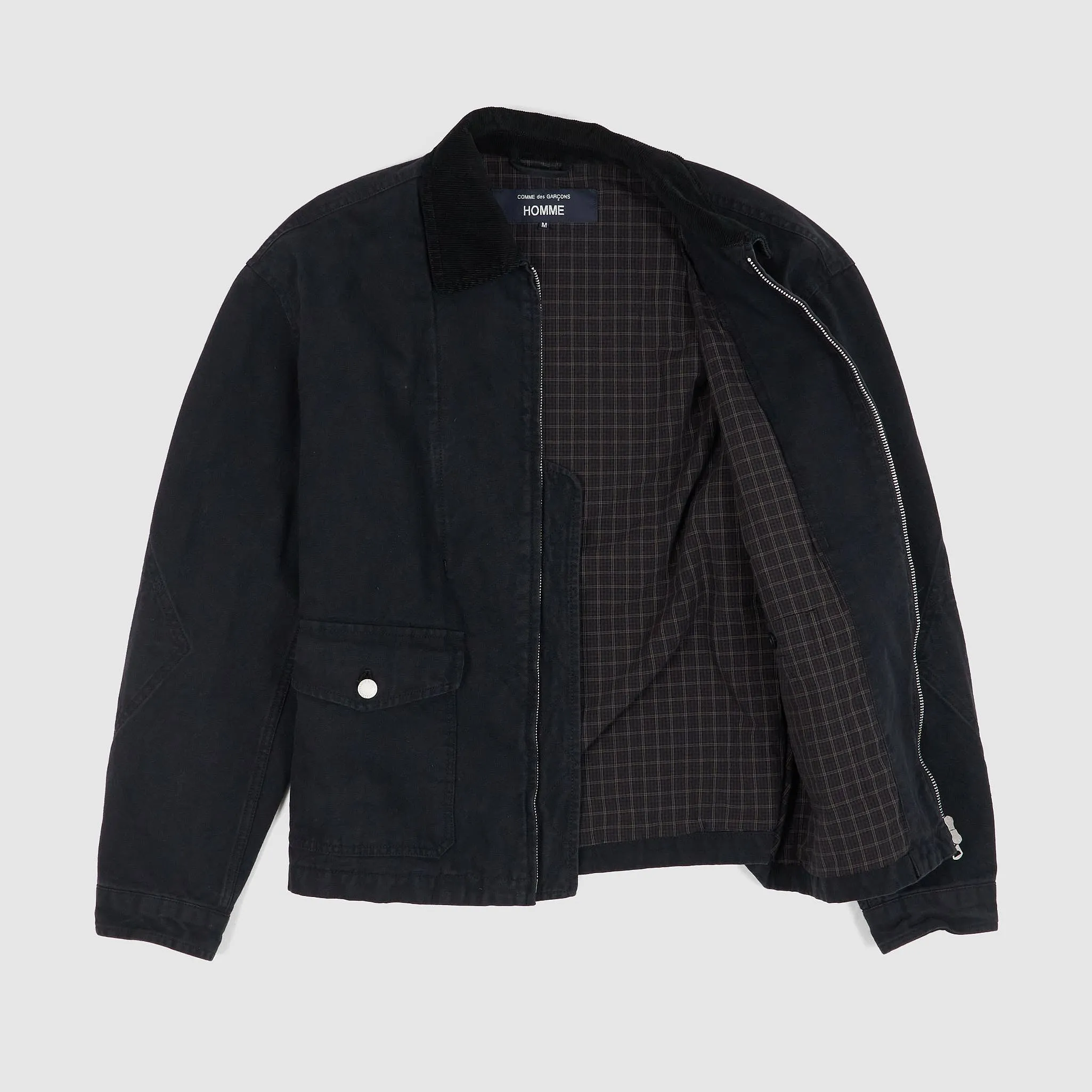 Comme Des Garçons Homme Canvas Car Jacket sold by DeeCee style product image thumbnail 2