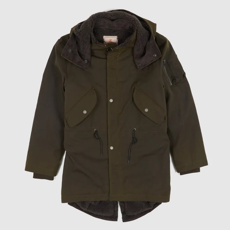 Baracuta Waxed Shooting Field Parka sold by DeeCee style