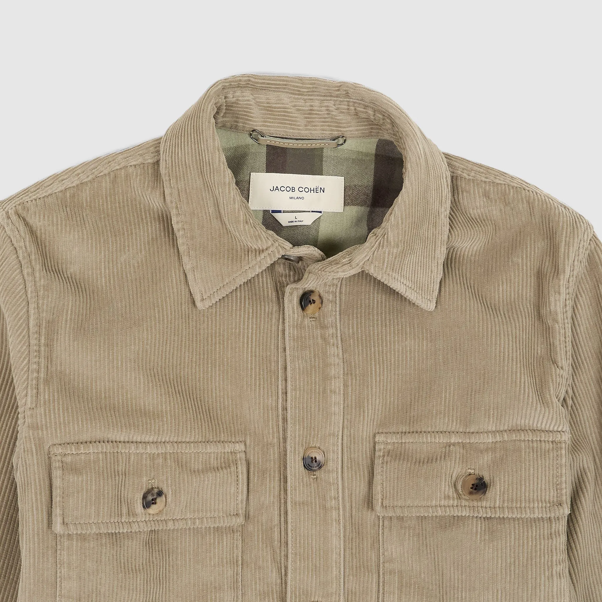 Jacob Cohën Corduroy Light Overshirt Jacket sold by DeeCee style product image thumbnail 2