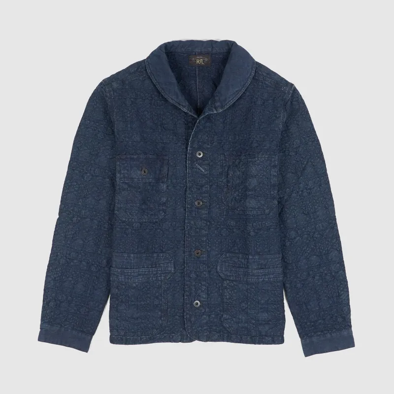 Double RL Deck Overshirt Jacket sold by DeeCee style