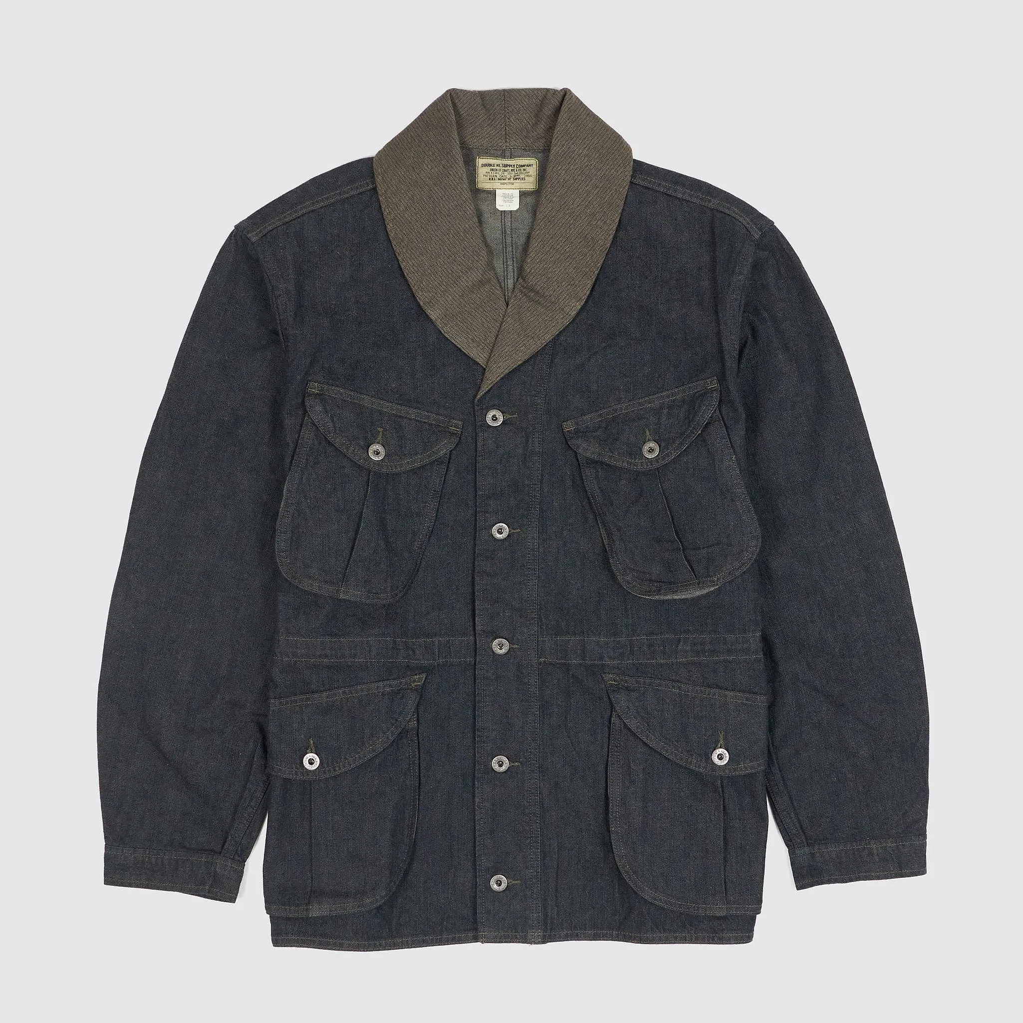 Double RL Short Denim Field Jacket sold by DeeCee style