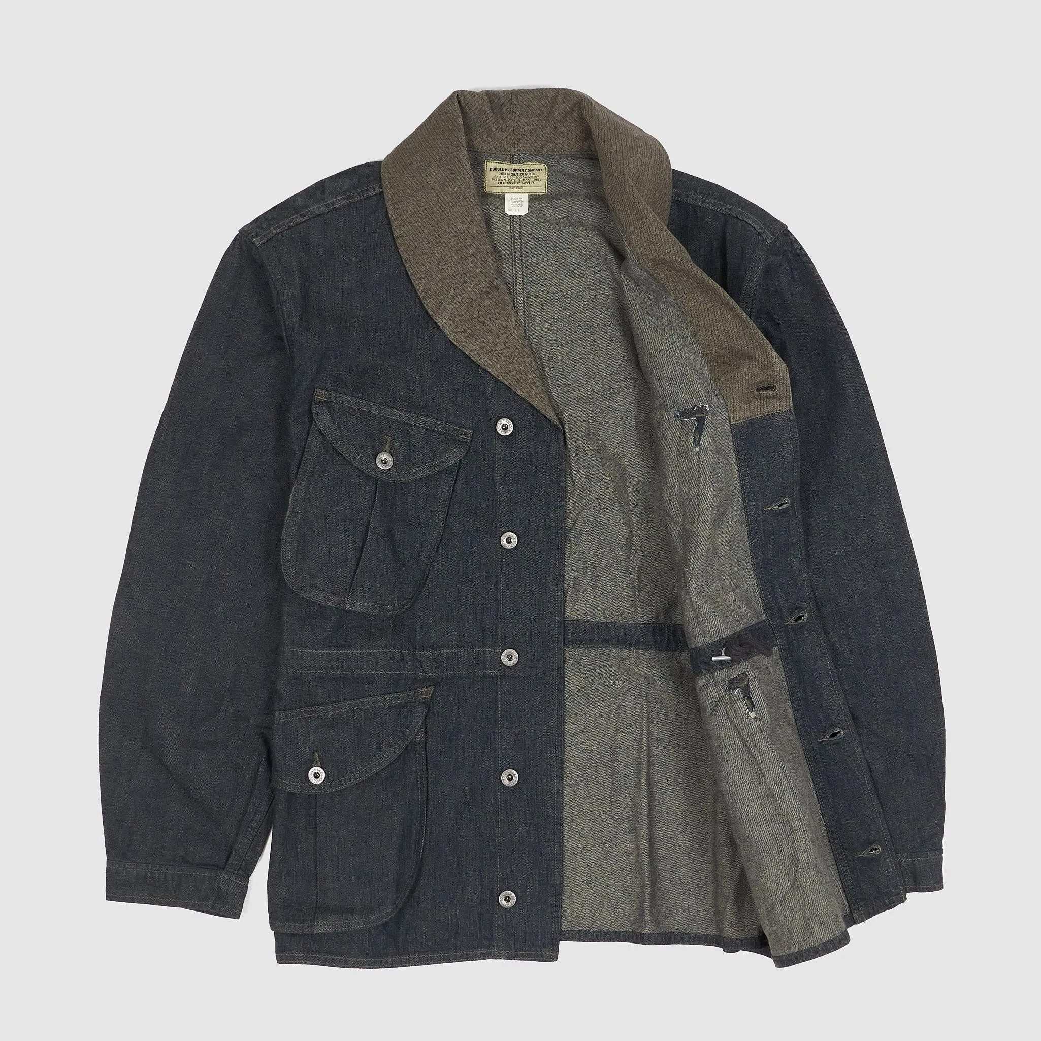 Double RL Short Denim Field Jacket sold by DeeCee style product image thumbnail 2