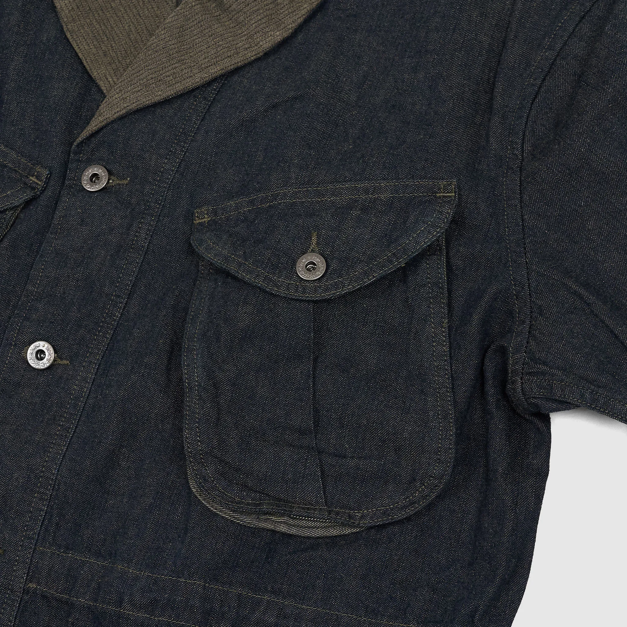 Double RL Short Denim Field Jacket sold by DeeCee style product image thumbnail 5