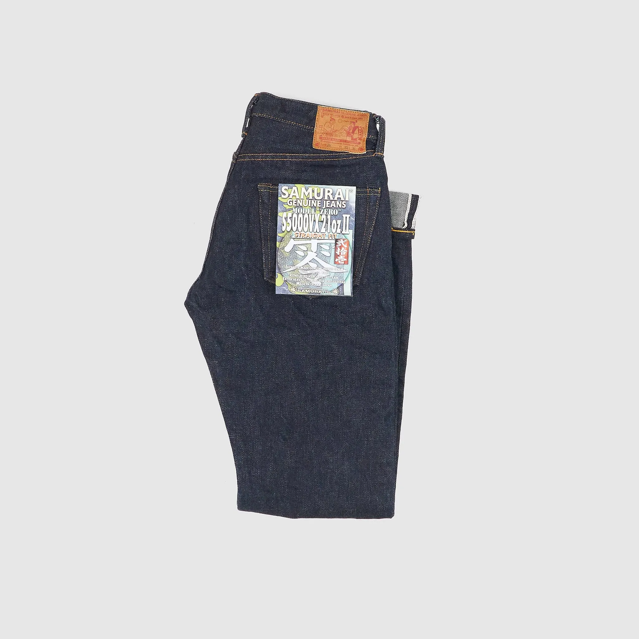 Samurai Jeans 21oz Selvage Denim Model Zero Jeans sold by DeeCee style product image thumbnail 3