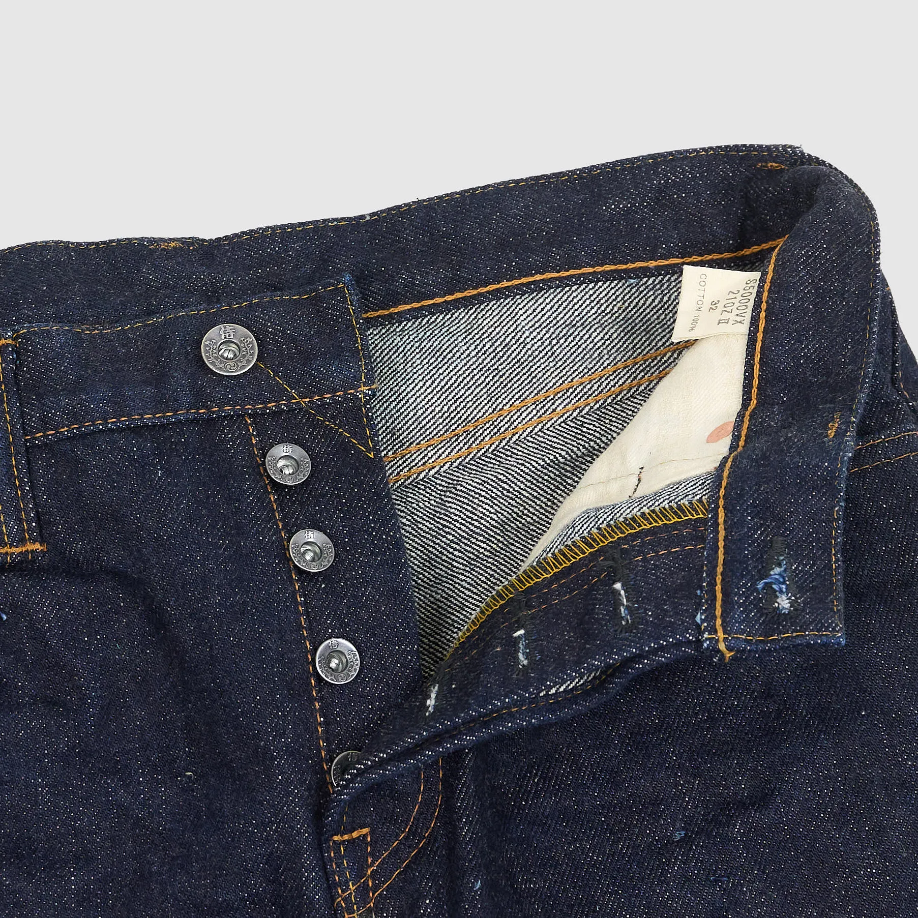 Samurai Jeans 21oz Selvage Denim Model Zero Jeans sold by DeeCee style product image thumbnail 4