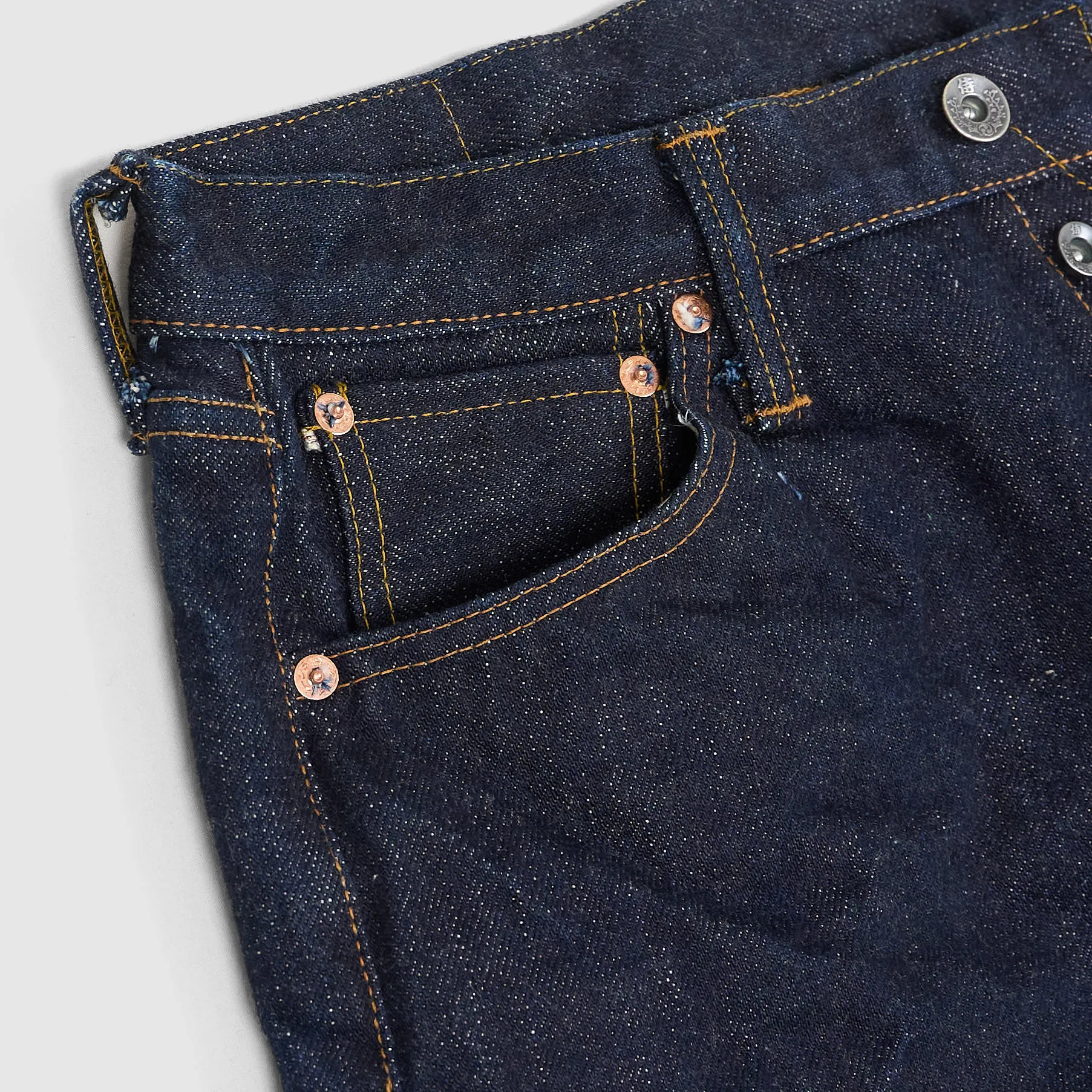 Samurai Jeans 21oz Selvage Denim Model Zero Jeans sold by DeeCee style product image thumbnail 5