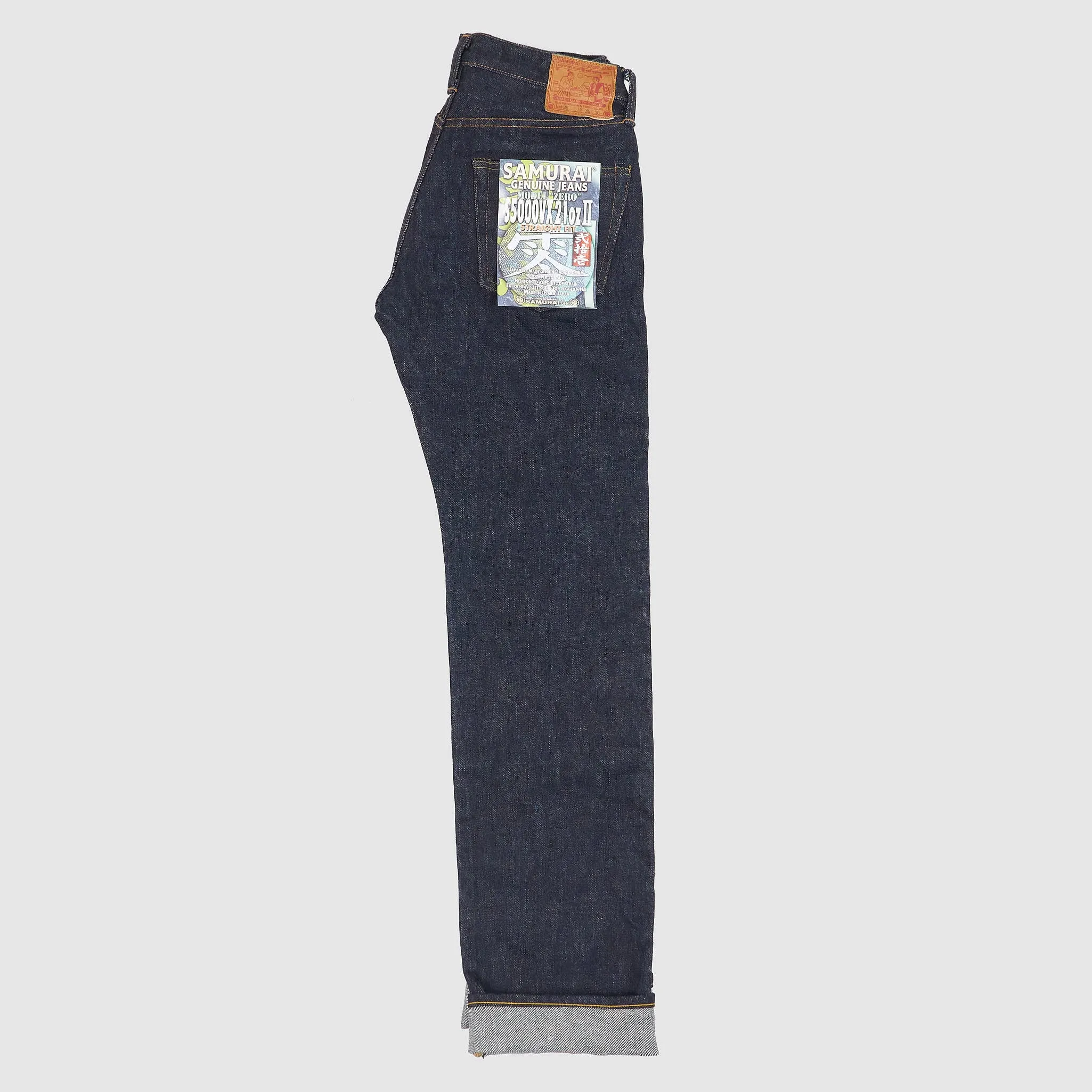 Samurai Jeans 21oz Selvage Denim Model Zero Jeans sold by DeeCee style product image thumbnail 2