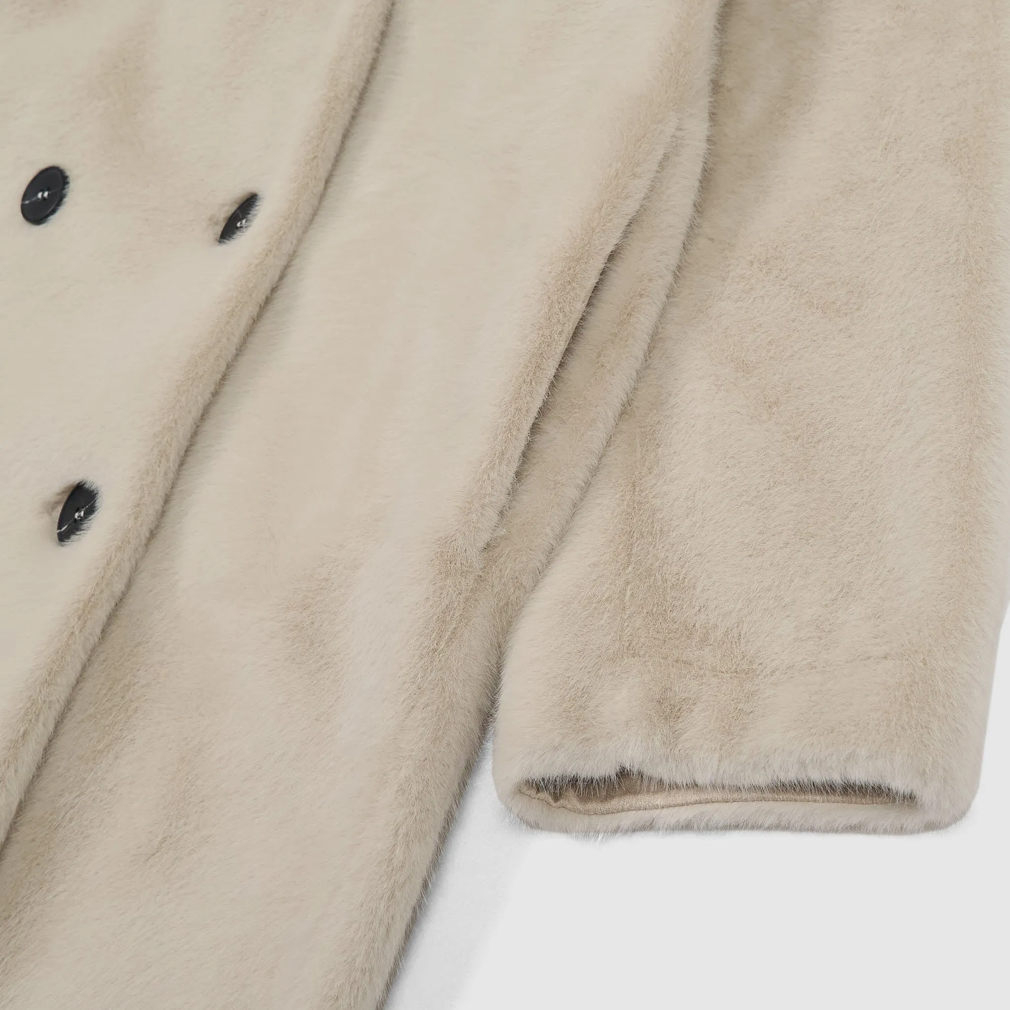 Gimo's Ladies Double Breasted Faux Fur Coat sold by DeeCee style product image thumbnail 5