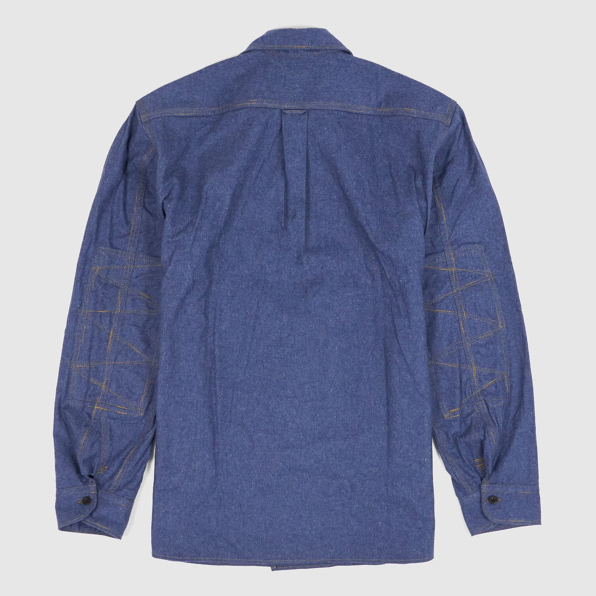 Junya Watanabe MAN Denim Flannel Overshirt sold by DeeCee style product image thumbnail 2