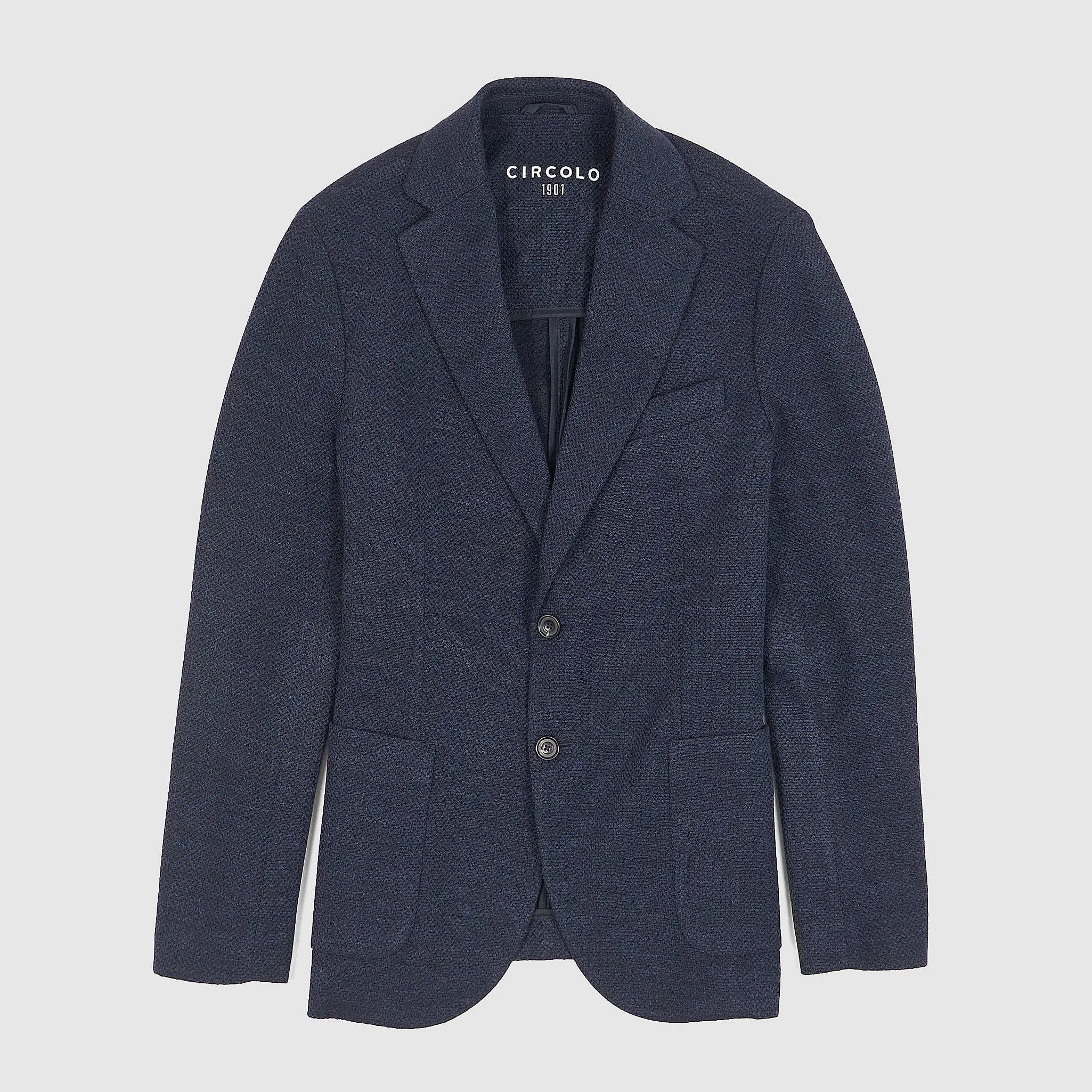 Circolo 1901 2-Button Wool Cotton Blend Blazer sold by DeeCee style