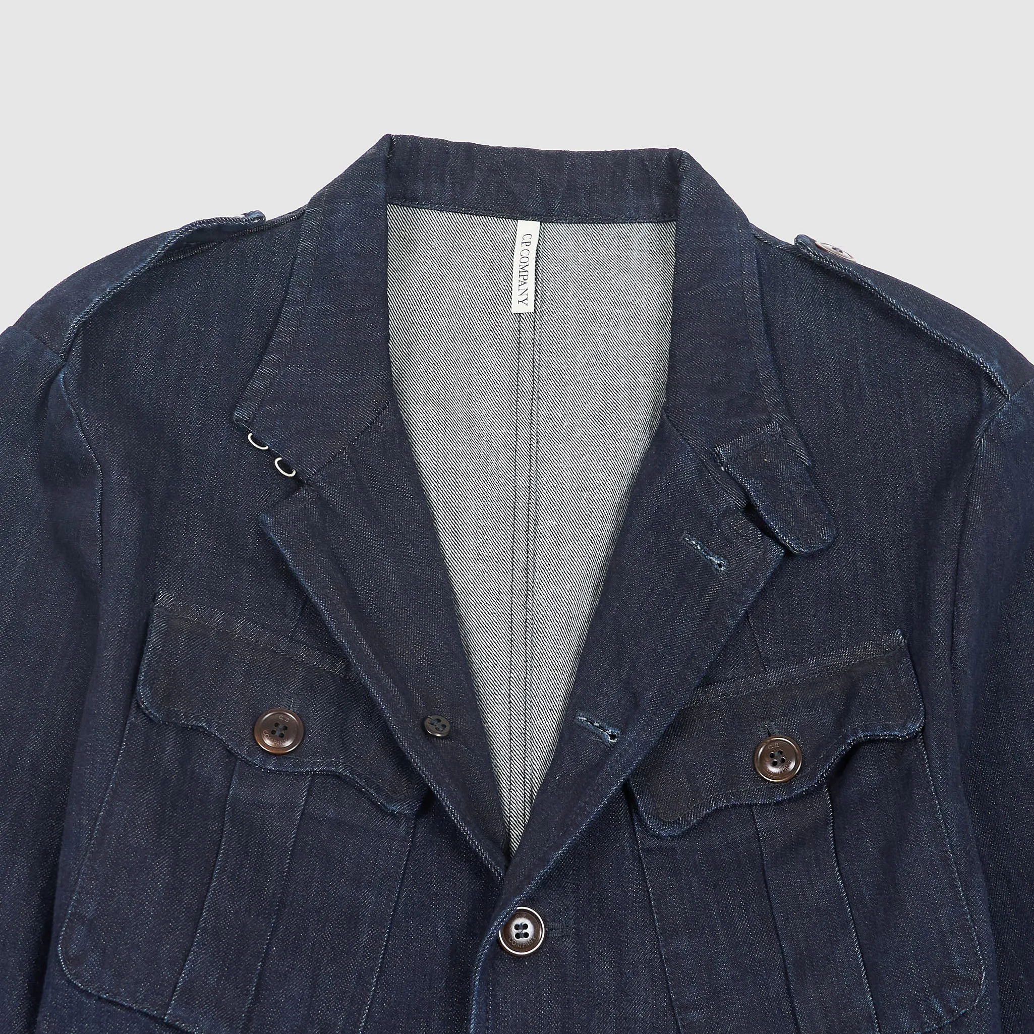C.P. Company Field Denim Blazer sold by DeeCee style product image thumbnail 4