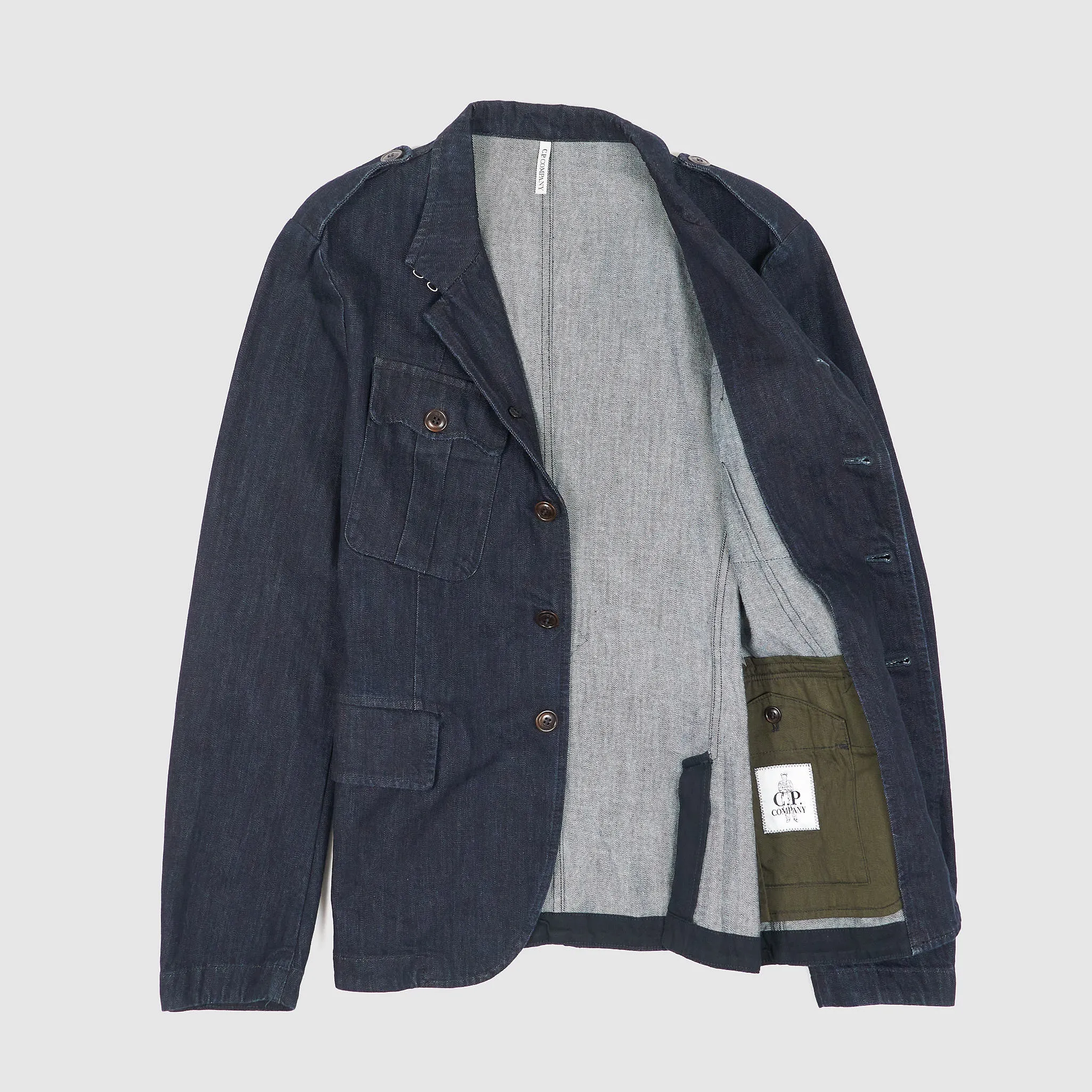 C.P. Company Field Denim Blazer sold by DeeCee style product image thumbnail 2