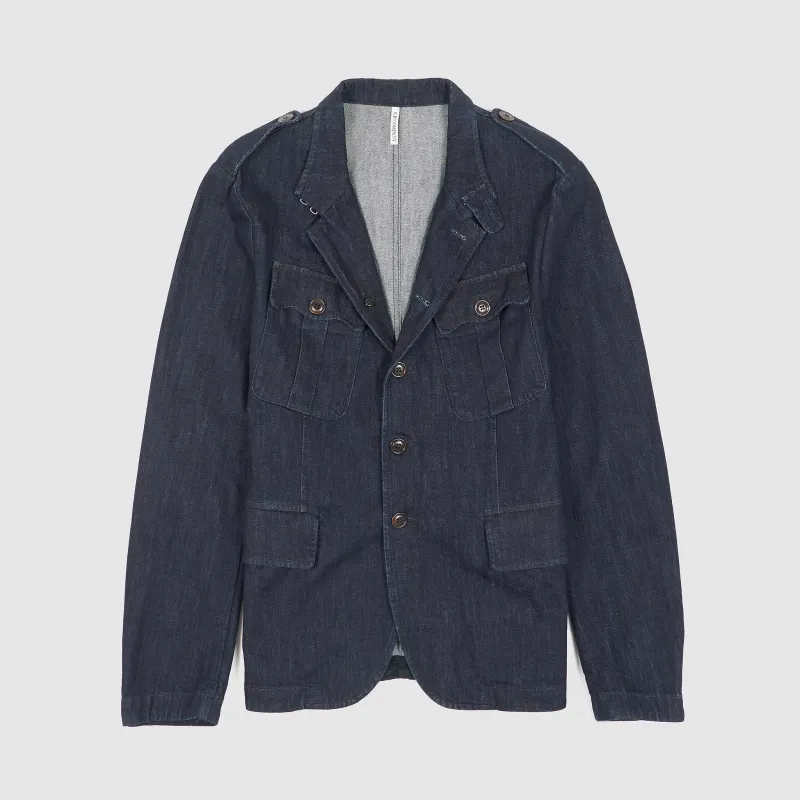 C.P. Company Field Denim Blazer sold by DeeCee style