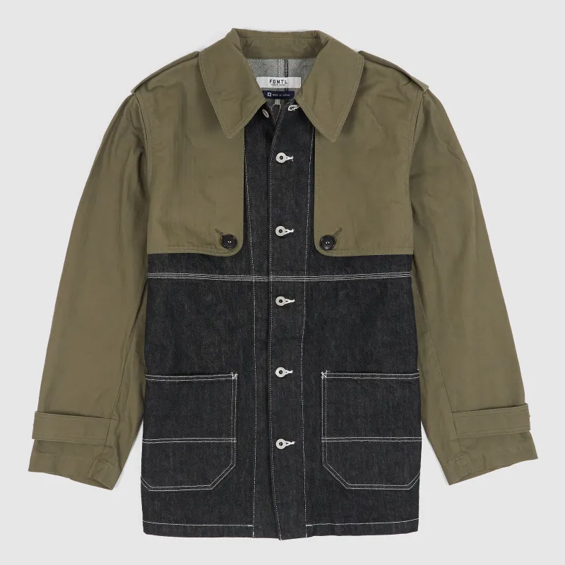 FDMTL Trench Coverall Jacket sold by DeeCee style