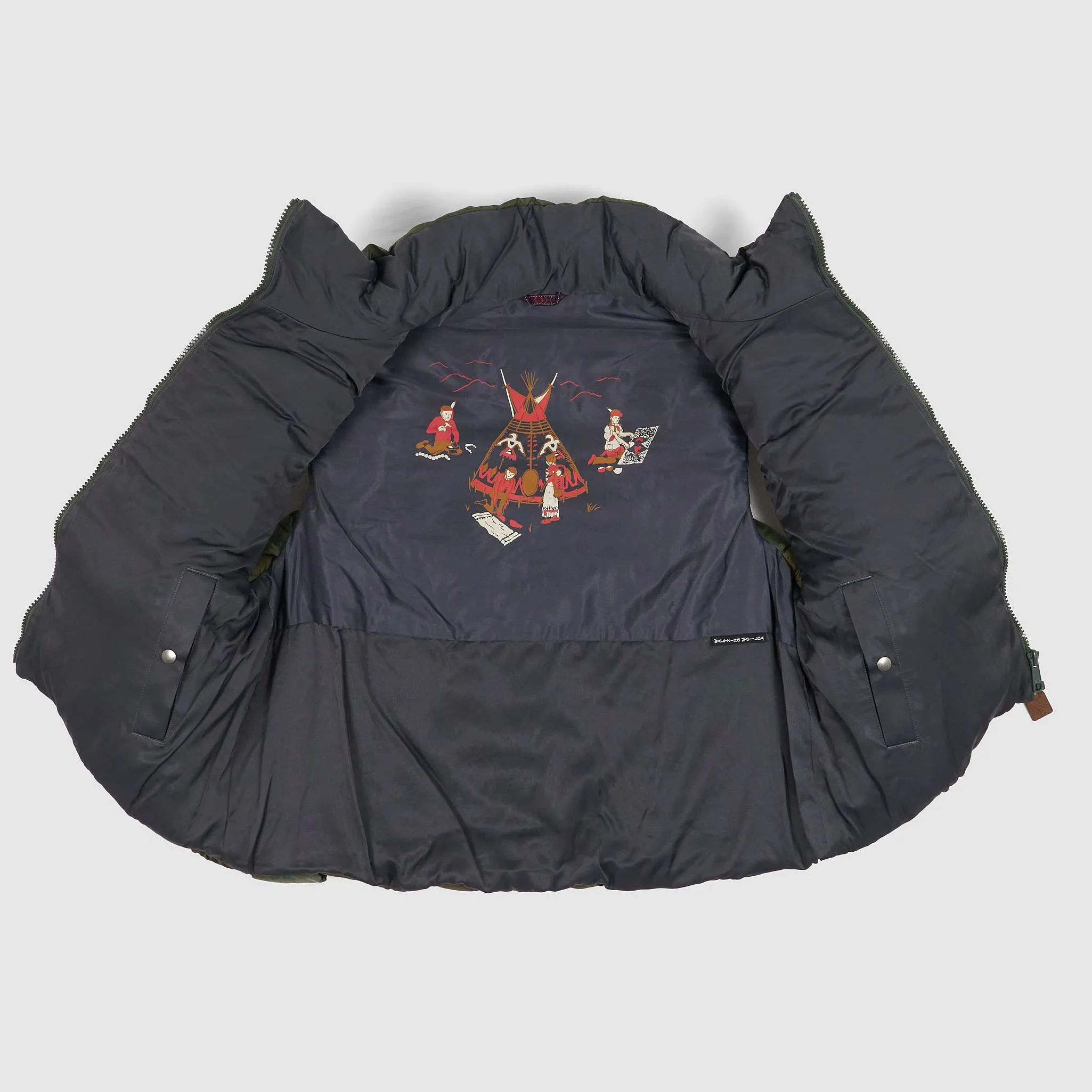 Kapital Reversible Ripstop K-eel Weaving Vest sold by DeeCee style product image thumbnail 2